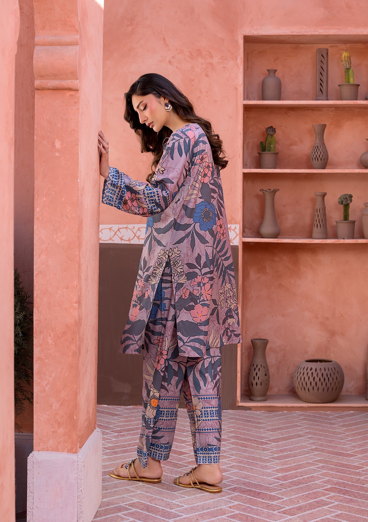 PRINTED VISCOSE LAWN BT006685-LPR