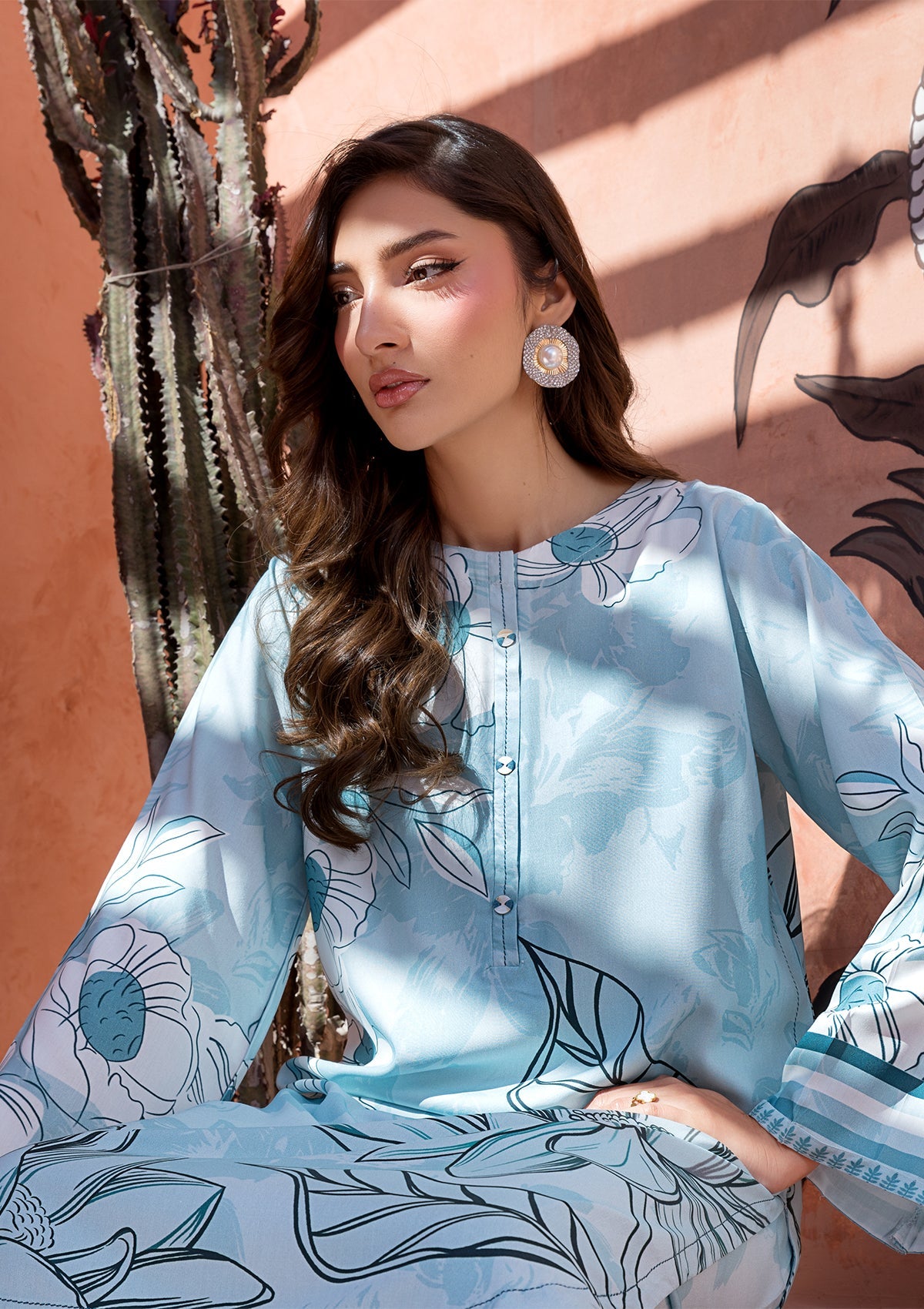 PRINTED VISCOSE LAWN BT006685-LBU