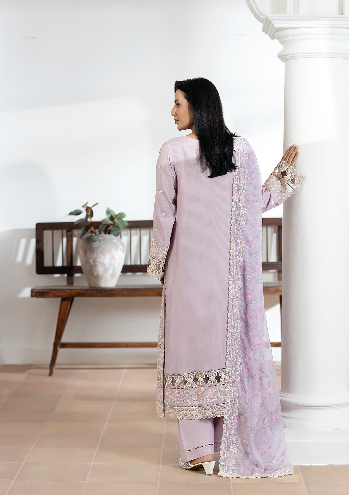 Embroidered Cotton BT006604-LPR