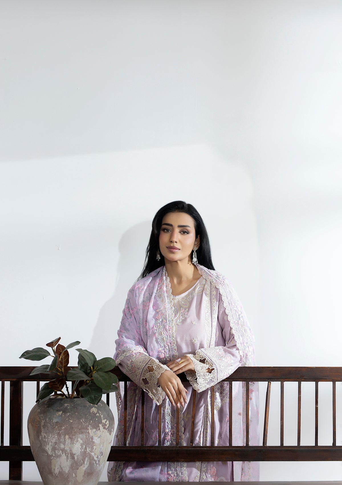 Embroidered Cotton BT006604-LPR