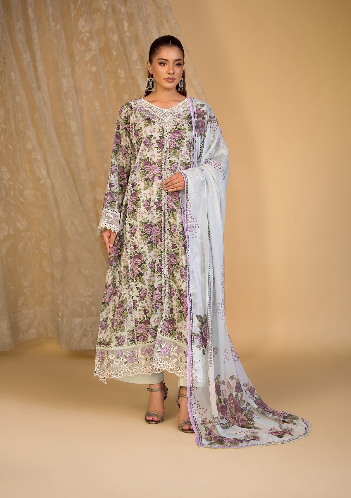 Embroidered Khaddar BT6620-PST-6221