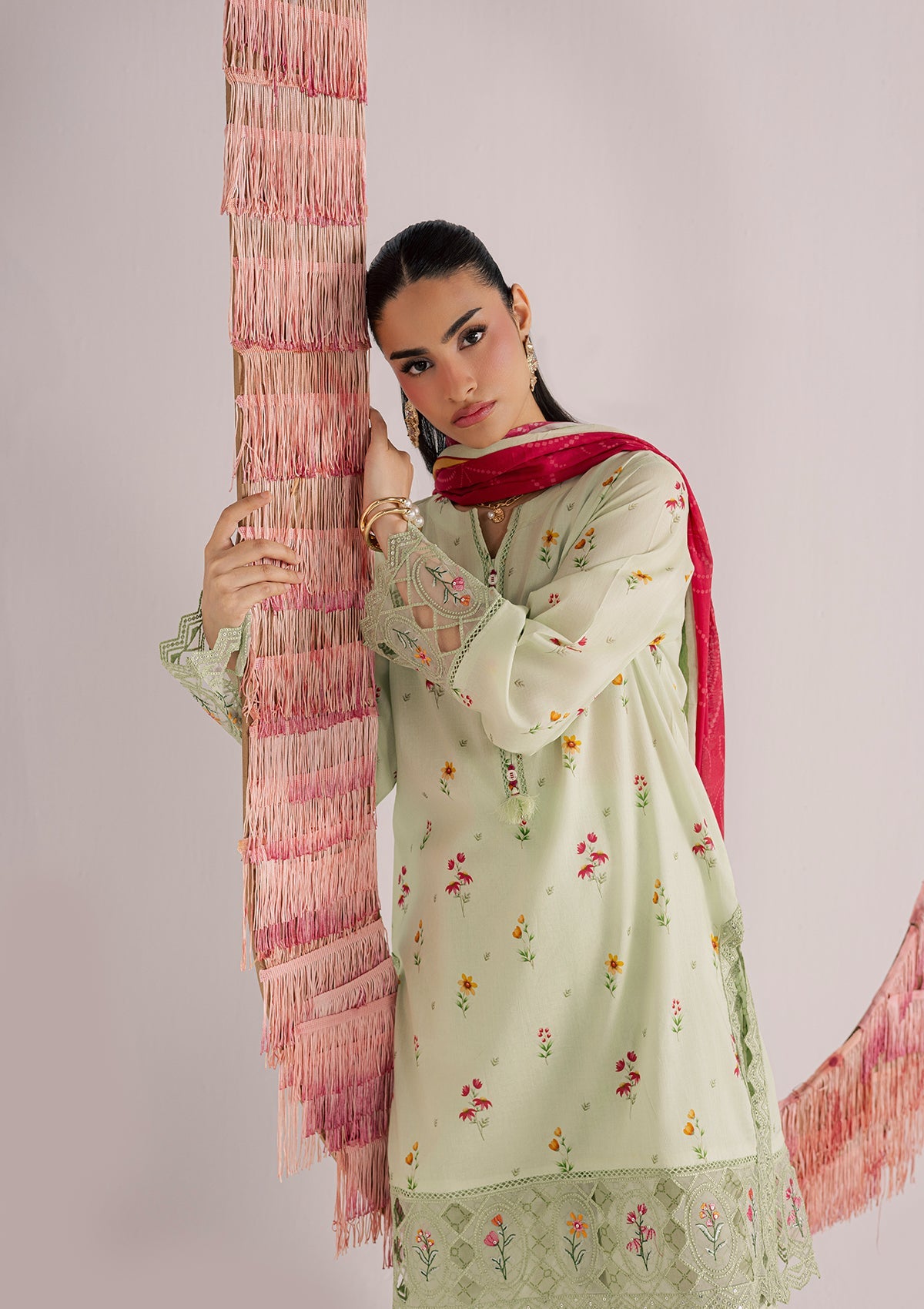 PRINTED EMBROIDERED LAWN BT006852-PST