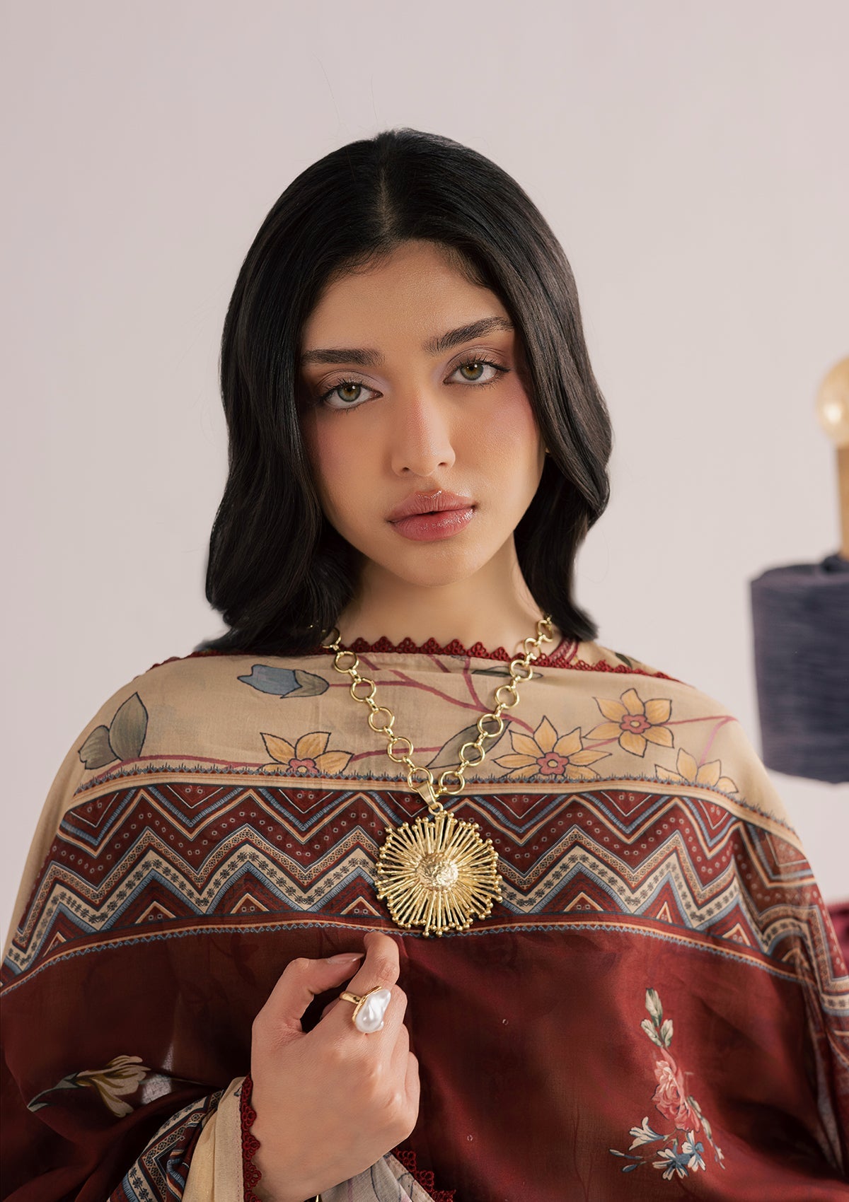 PRINTED EMBROIDERED LAWN BT006859-KHI
