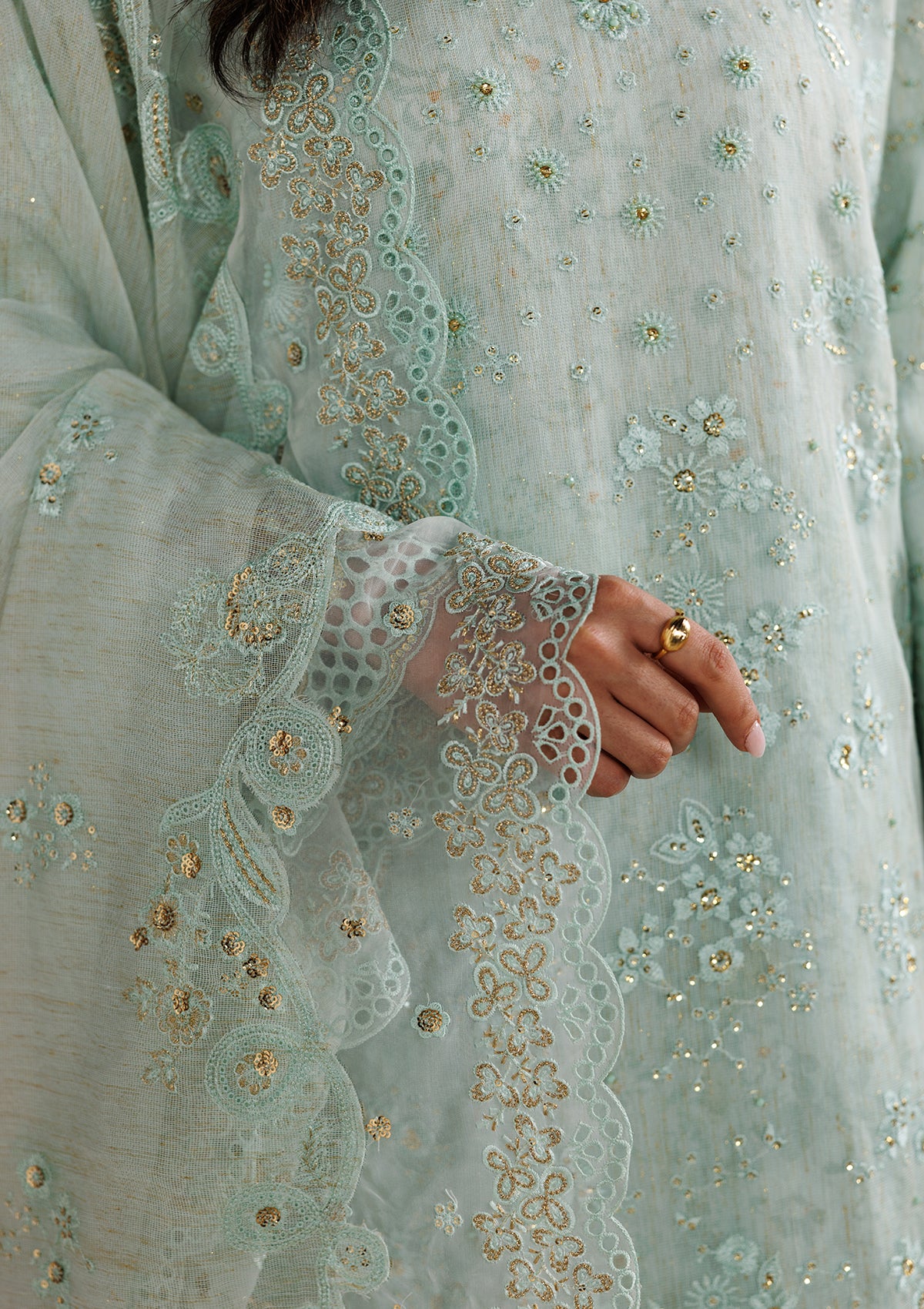 EMBROIDERED KHADDINET BT006754-AQA
