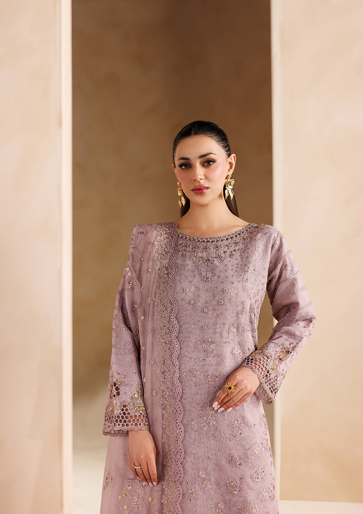 EMBROIDERED KHADDINET BT006754-LPR