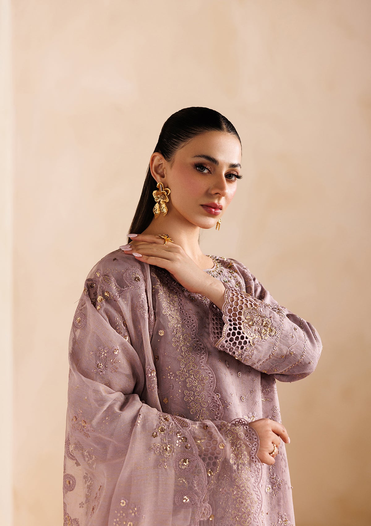 EMBROIDERED KHADDINET BT006754-LPR