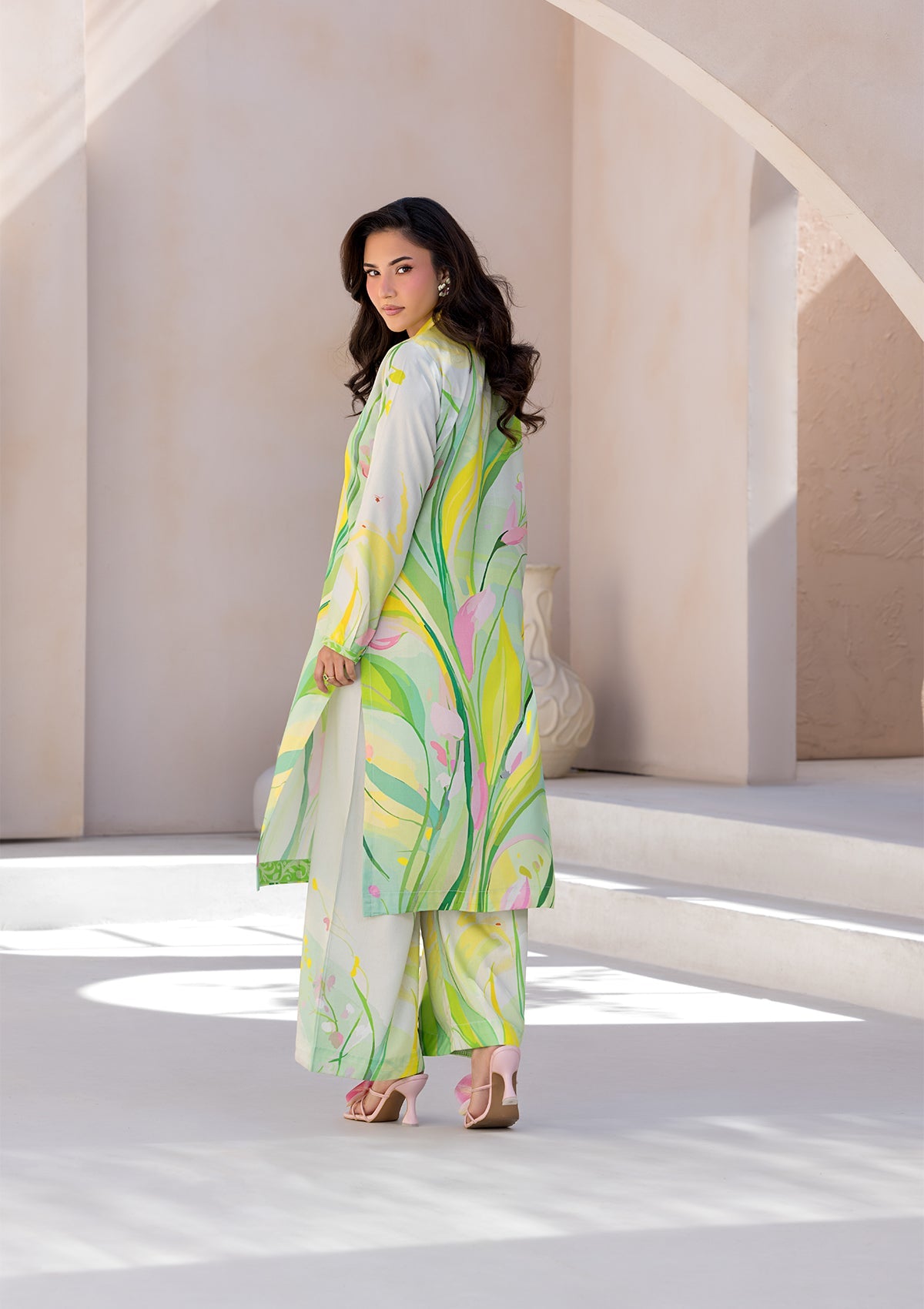 PRINTED VISCOSE LAWN BT006685-LGR