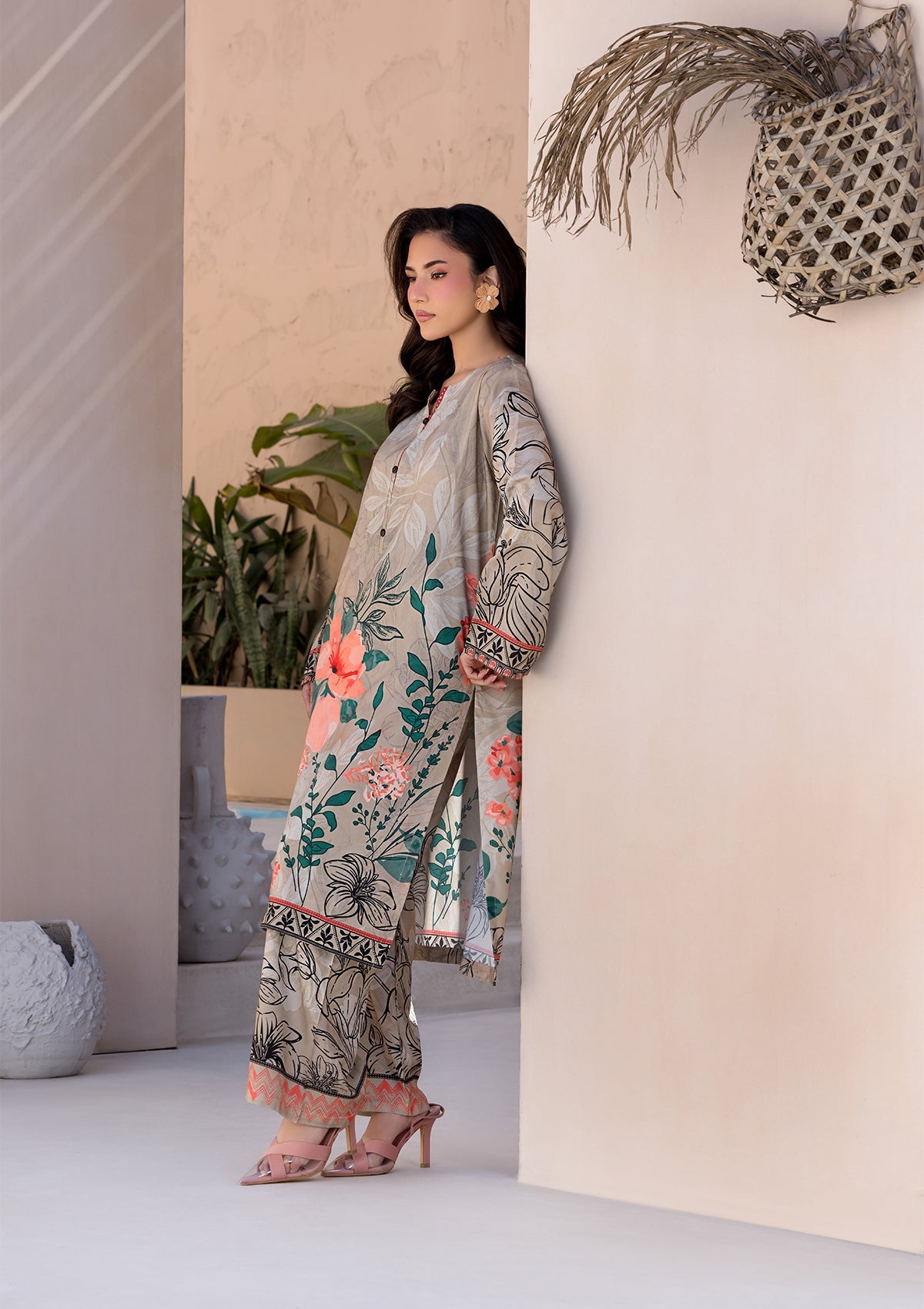 PRINTED VISCOSE LAWN BT006685-LBR