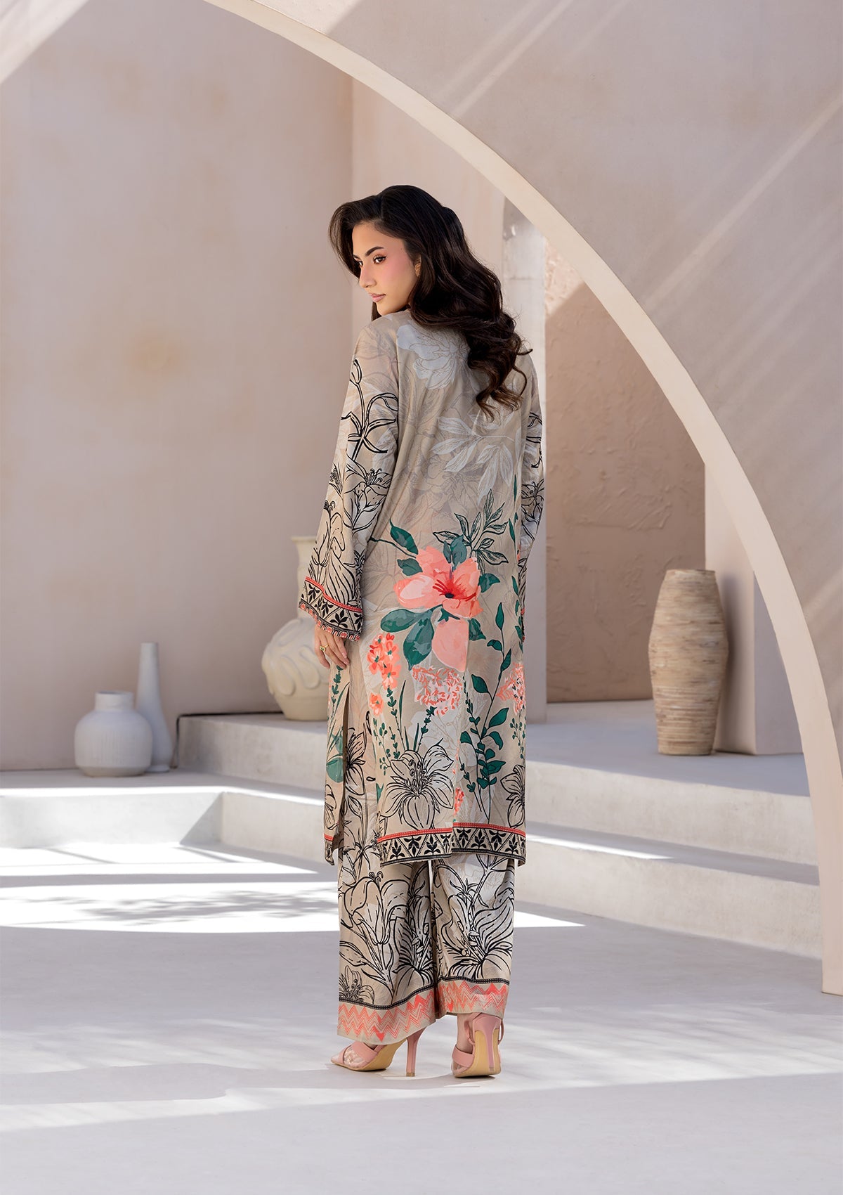 PRINTED VISCOSE LAWN BT006685-LBR