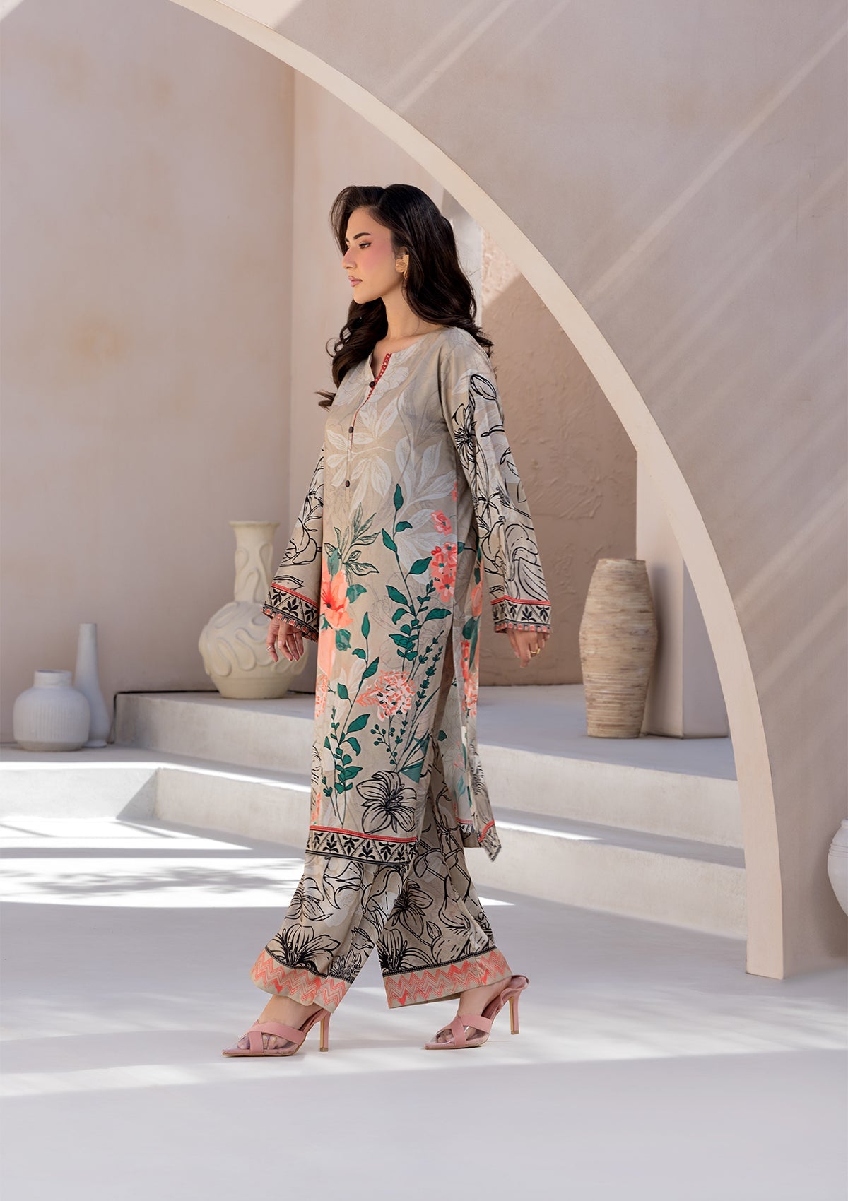 PRINTED VISCOSE LAWN BT006685-LBR
