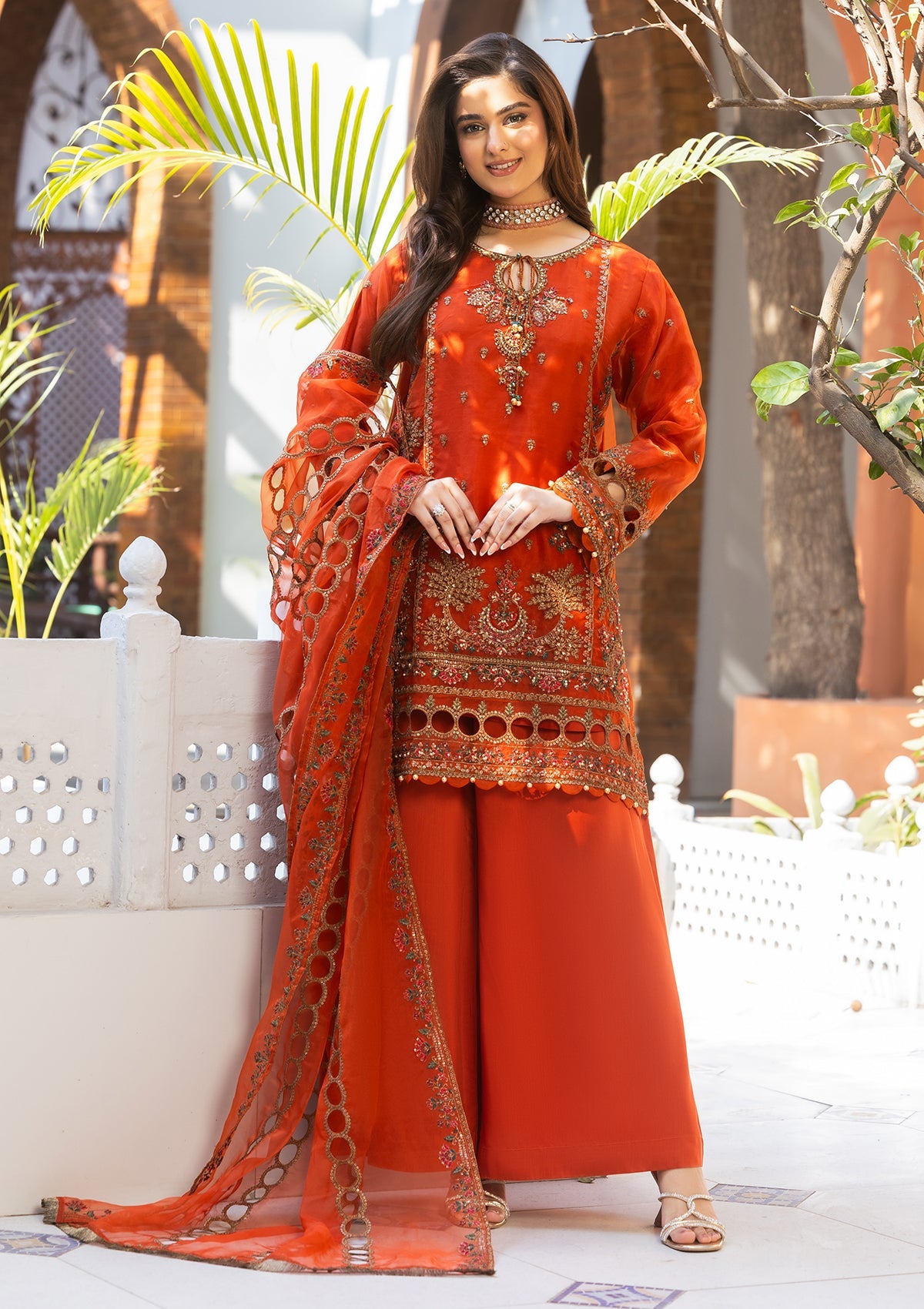 Embroidered Organza BT6048-ORG