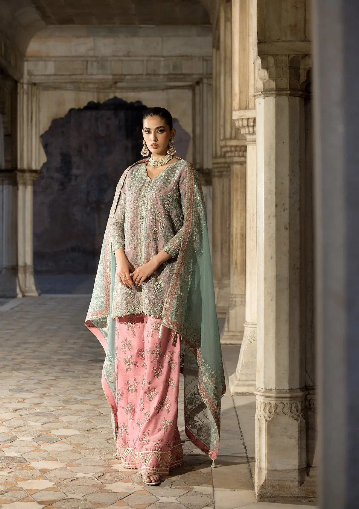 Embroidered Organza BT-25-03 Bin Tayyab