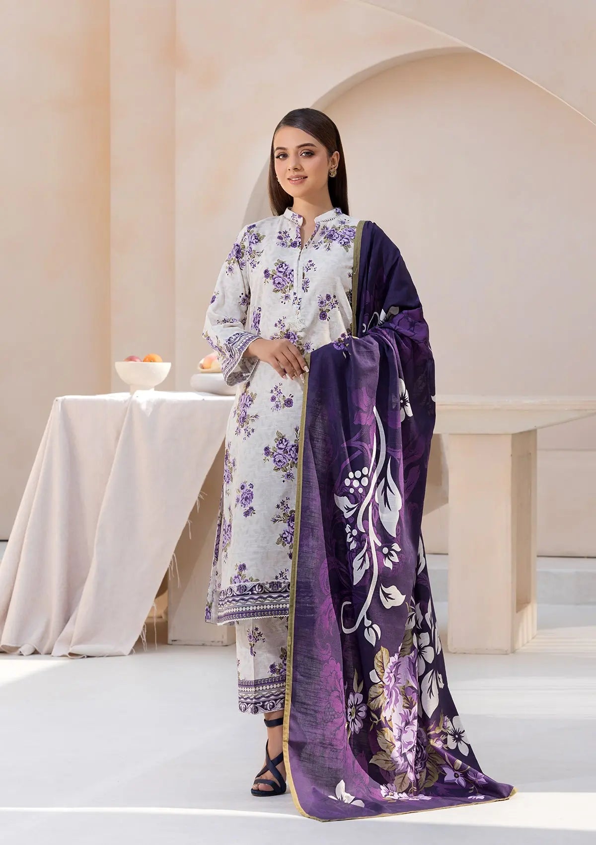 Printed Khaddar BT6553-PPR Bin Tayyab