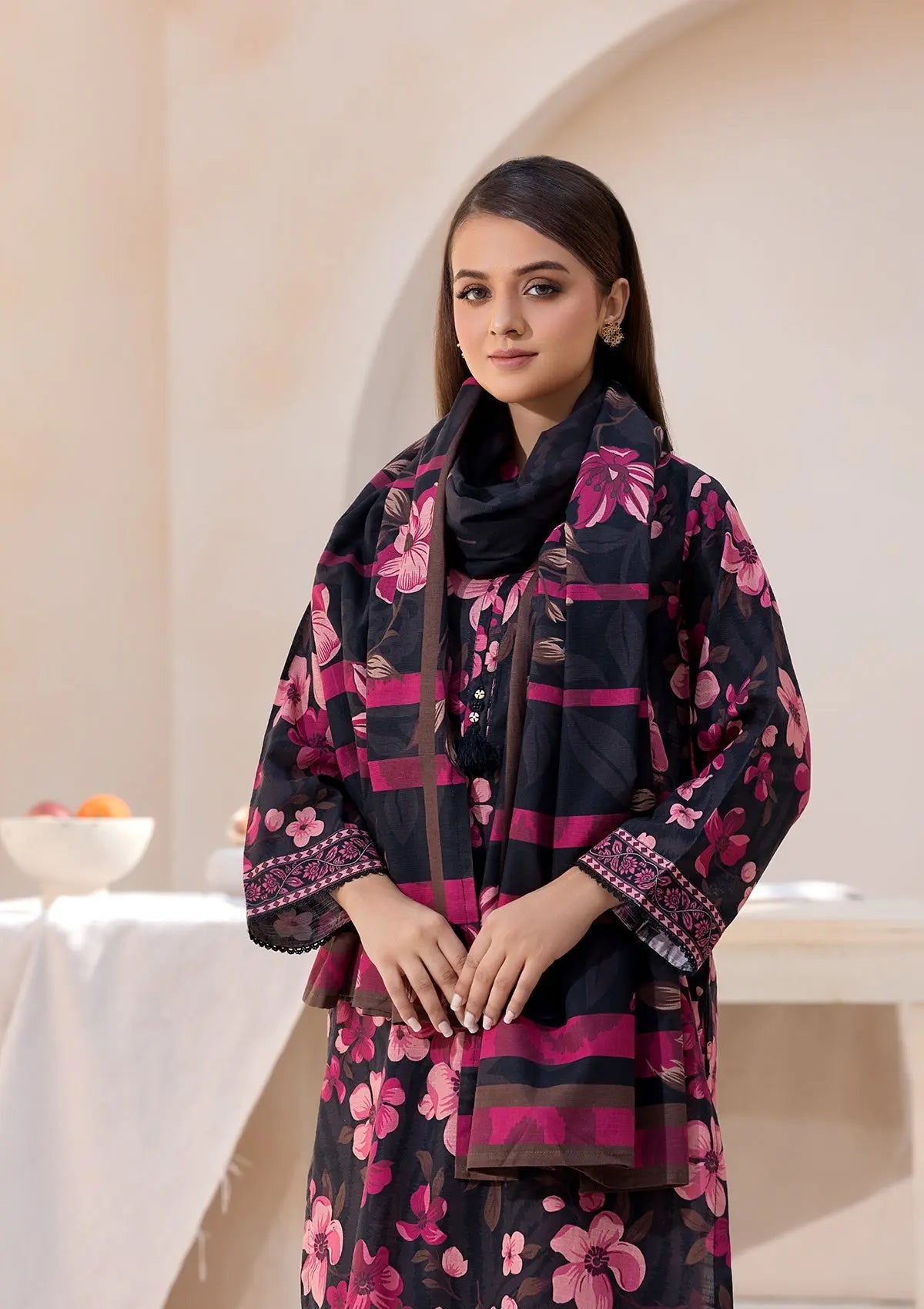 Printed Khaddar BT6553-BRD Bin Tayyab