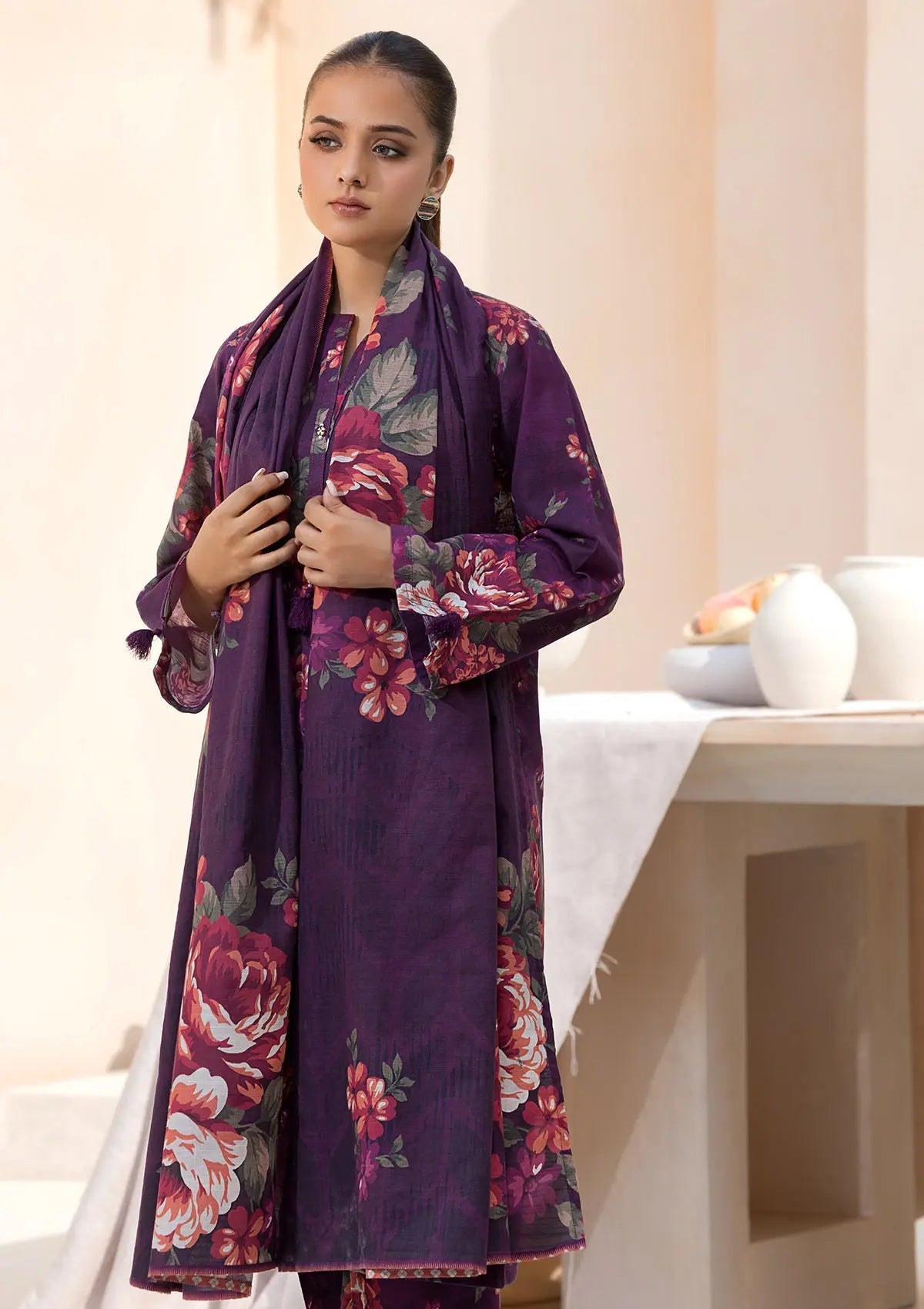Printed Khaddar BT6526-PPR-44 Bin Tayyab