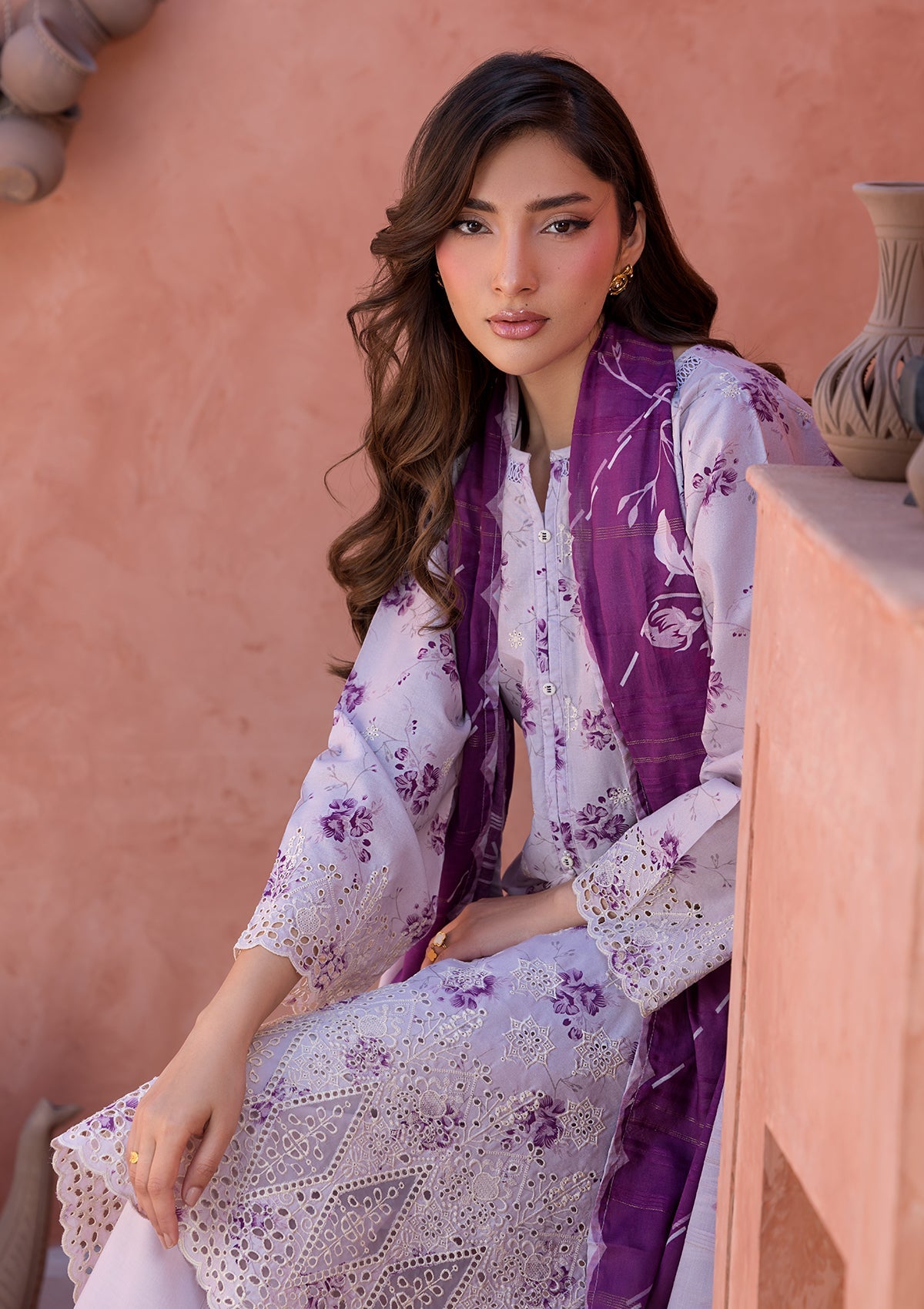 PRINTED CHICKENKARI LAWN BT006697-LPR