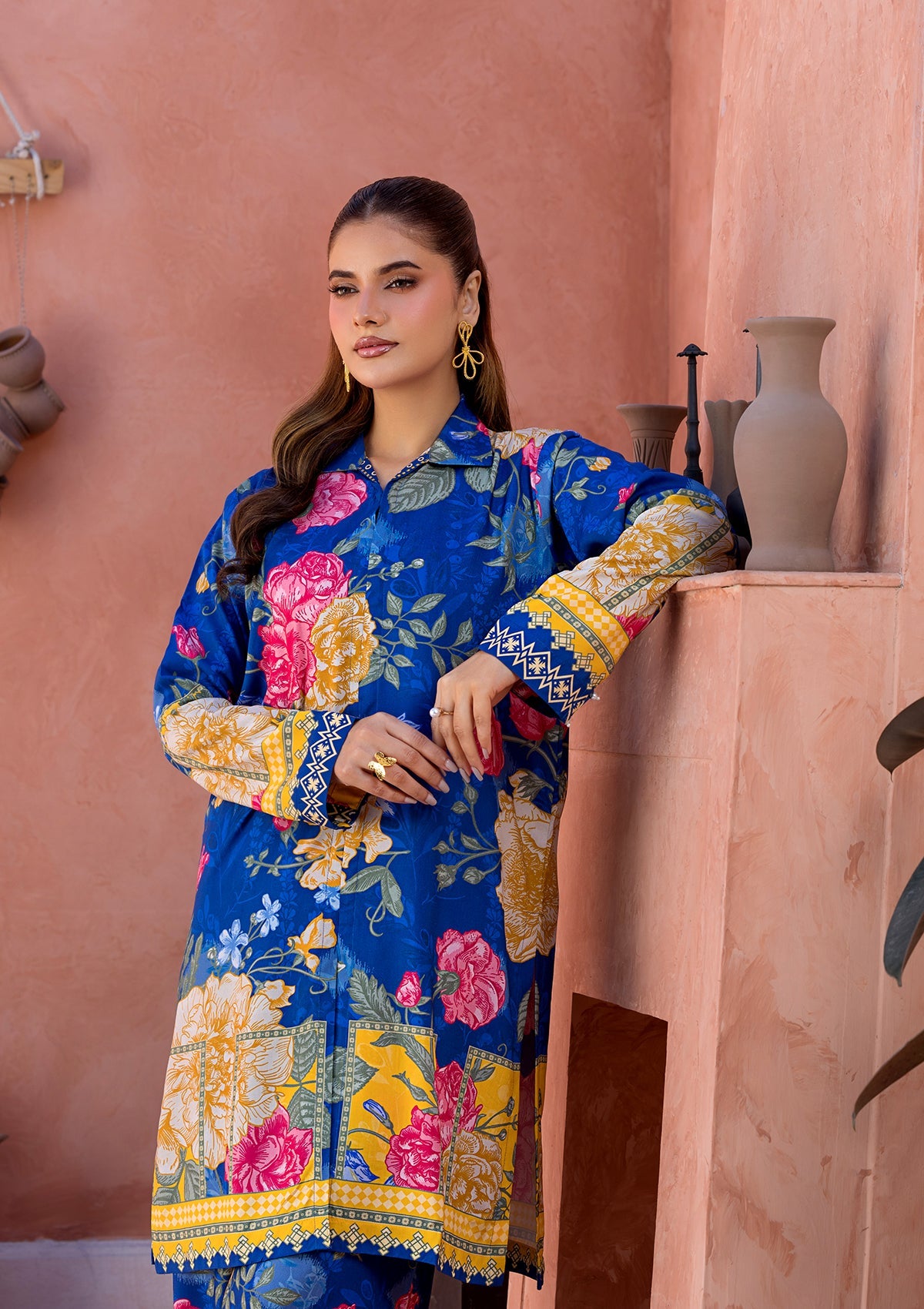PRINTED VISCOSE LAWN BT006685-DBL