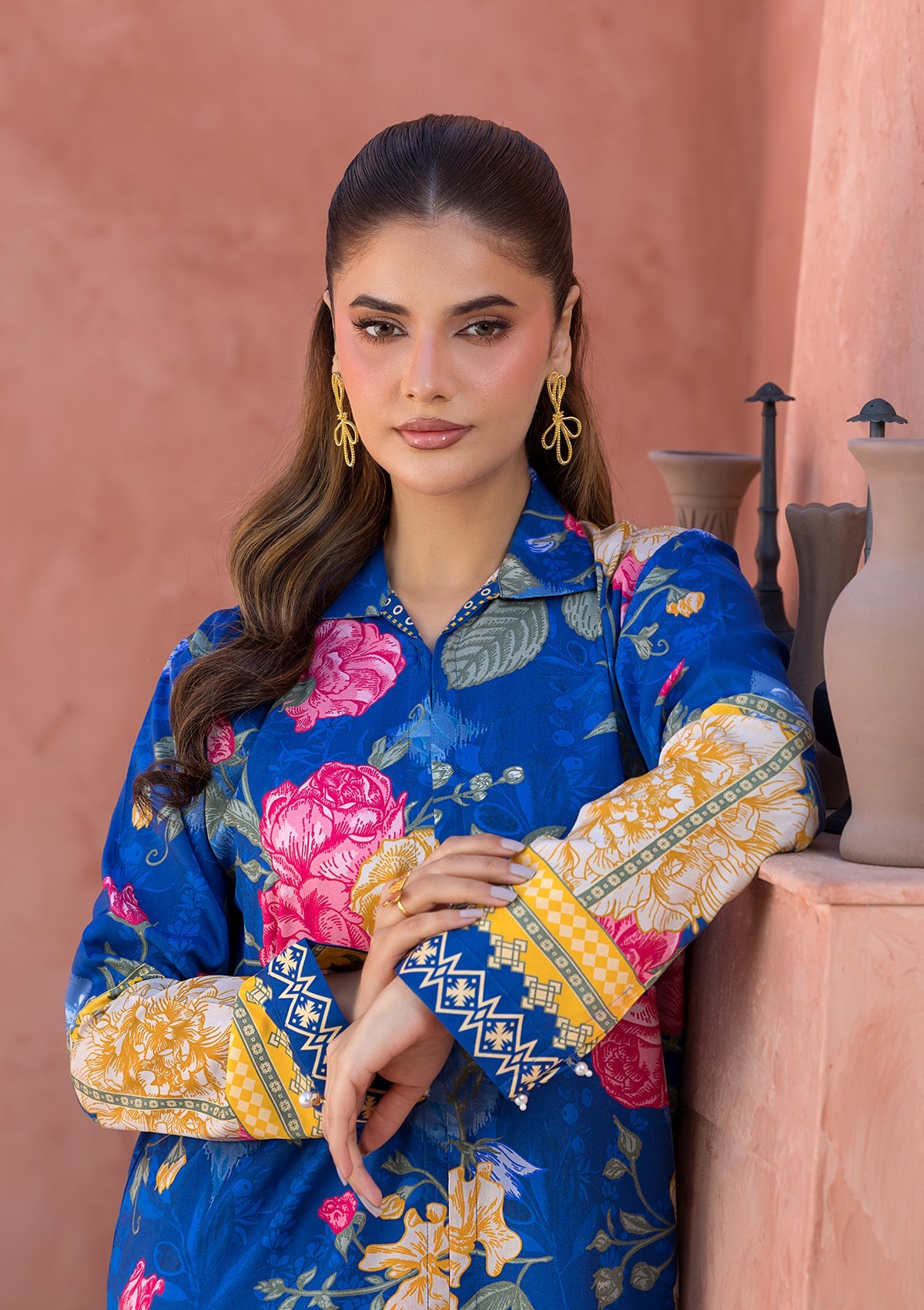 PRINTED VISCOSE LAWN BT006685-DBL