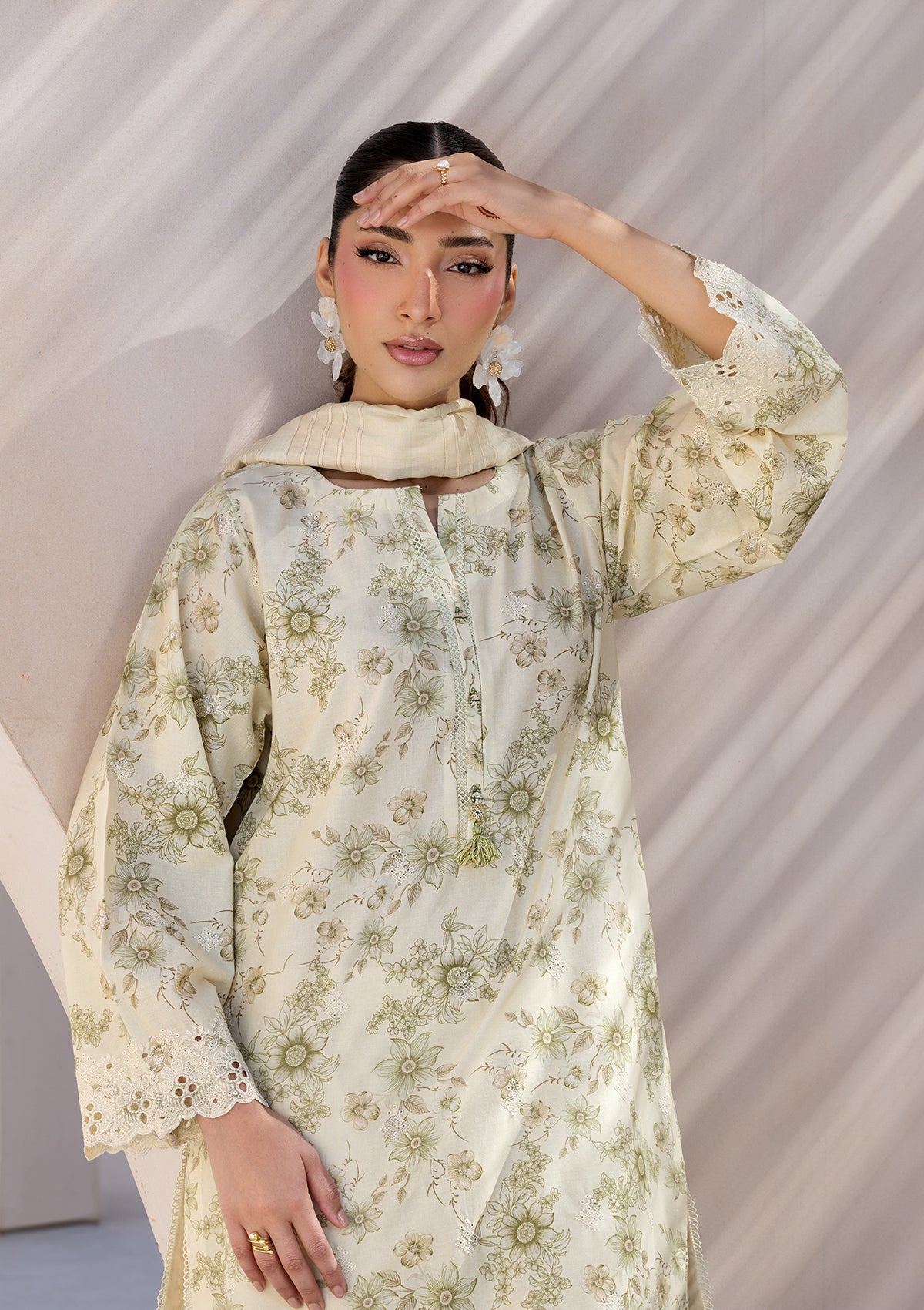 PRINTED CHICKENKARI LAWN BT6697-FWN
