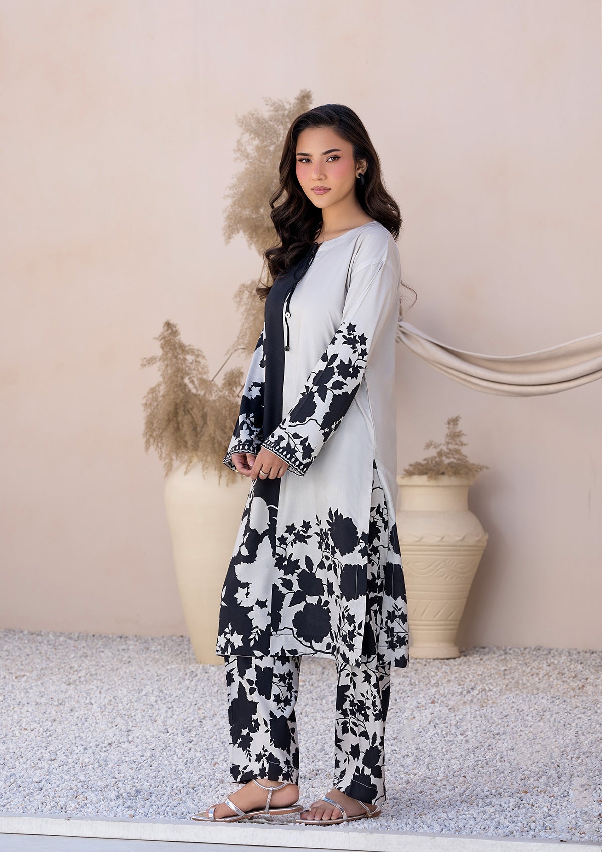 PRINTED VISCOSE LAWN BT006685-SBK