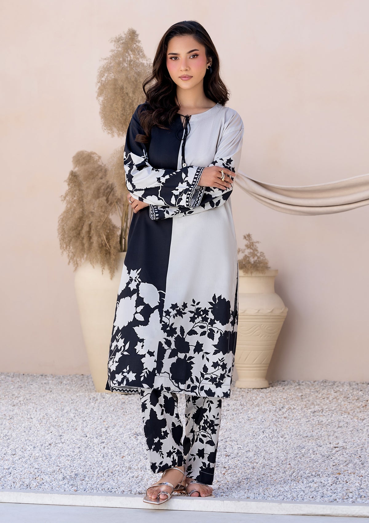 PRINTED VISCOSE LAWN BT006685-SBK