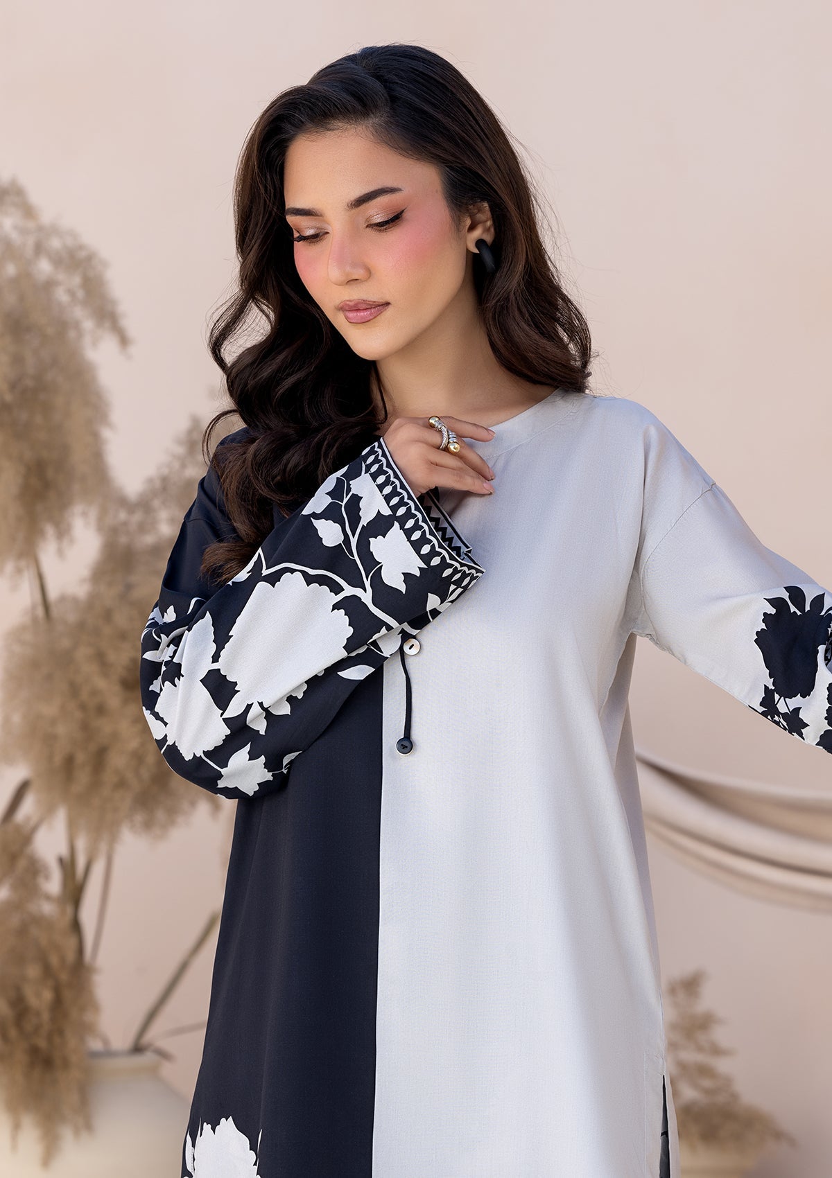 PRINTED VISCOSE LAWN BT006685-SBK