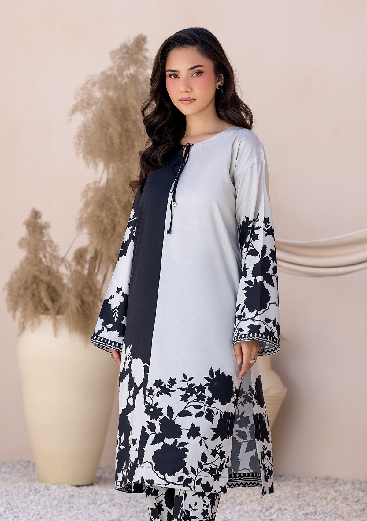 PRINTED VISCOSE LAWN BT006685-SBK