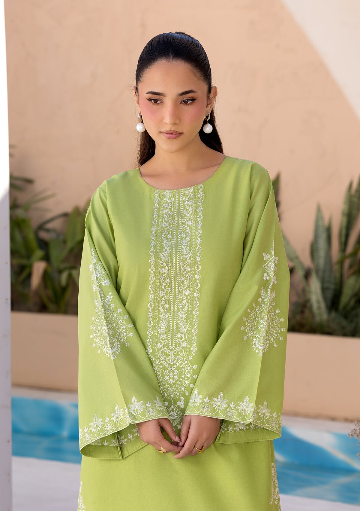 EMBROIDERED COTTON BT006686-PRT