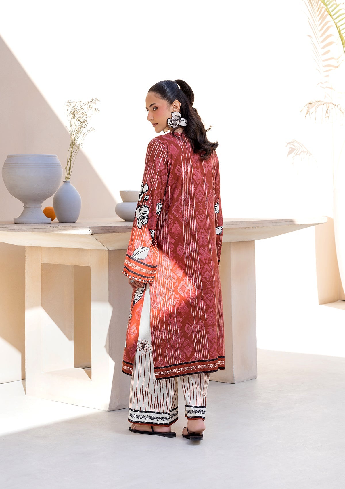 PRINTED VISCOSE LAWN BT006685-RST