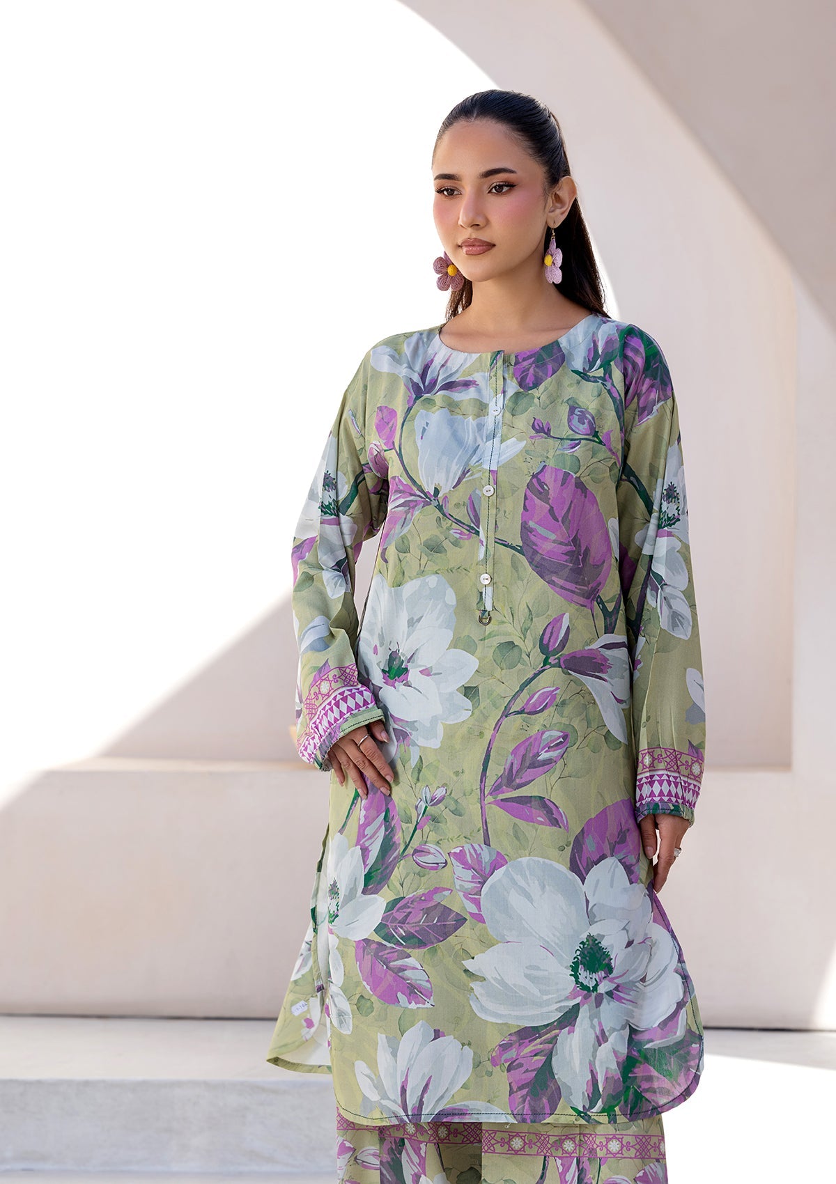 PRINTED VISCOSE LAWN BT006685-PST