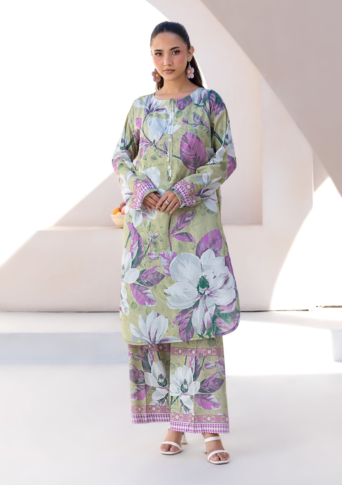 PRINTED VISCOSE LAWN BT006685-PST