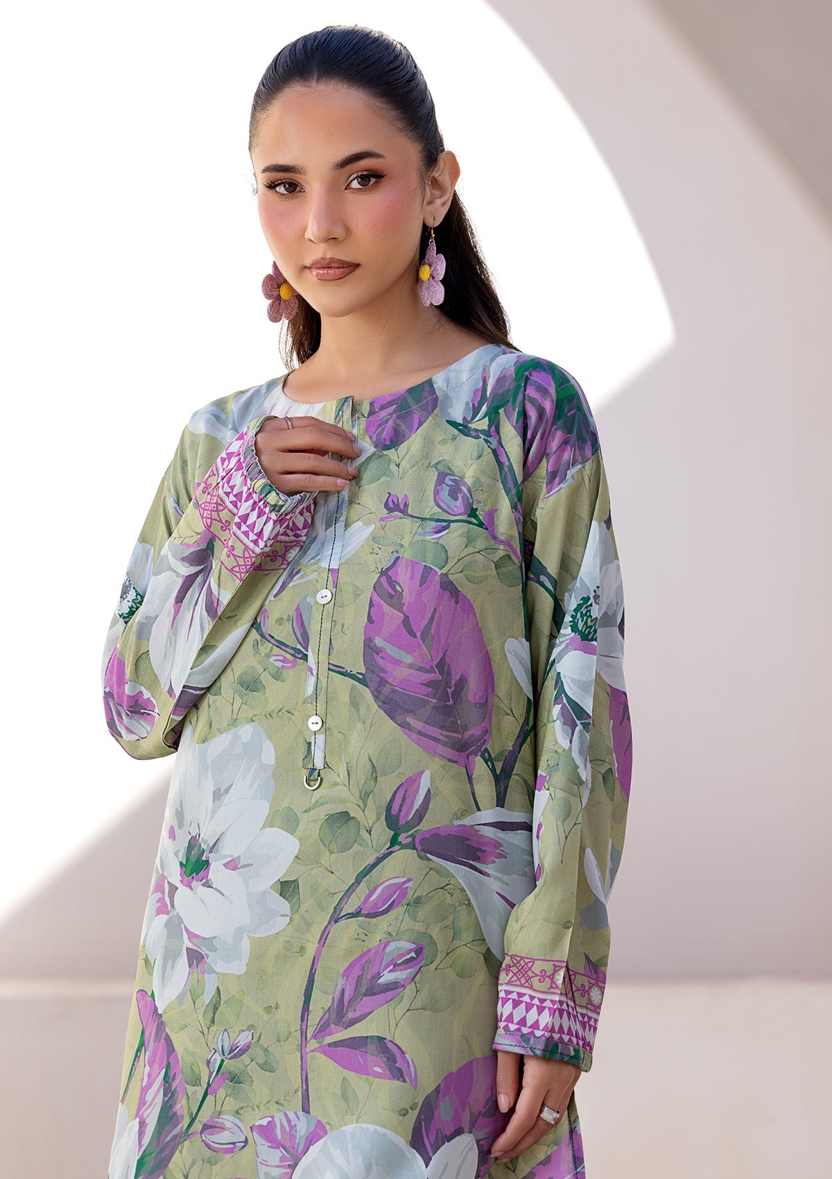 PRINTED VISCOSE LAWN BT006685-PST