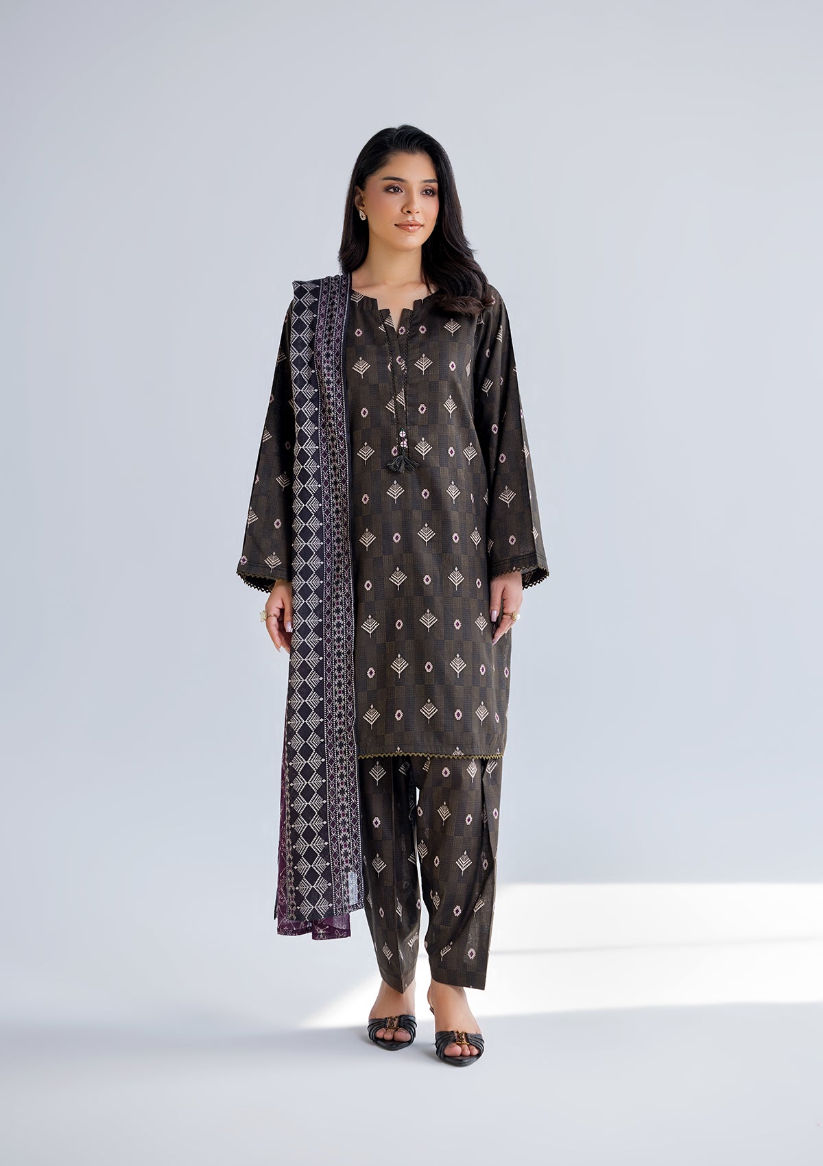 PRINTED LAWN BT006760-DBR