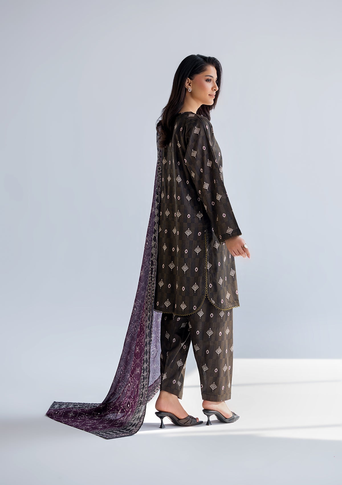 PRINTED LAWN BT006760-DBR