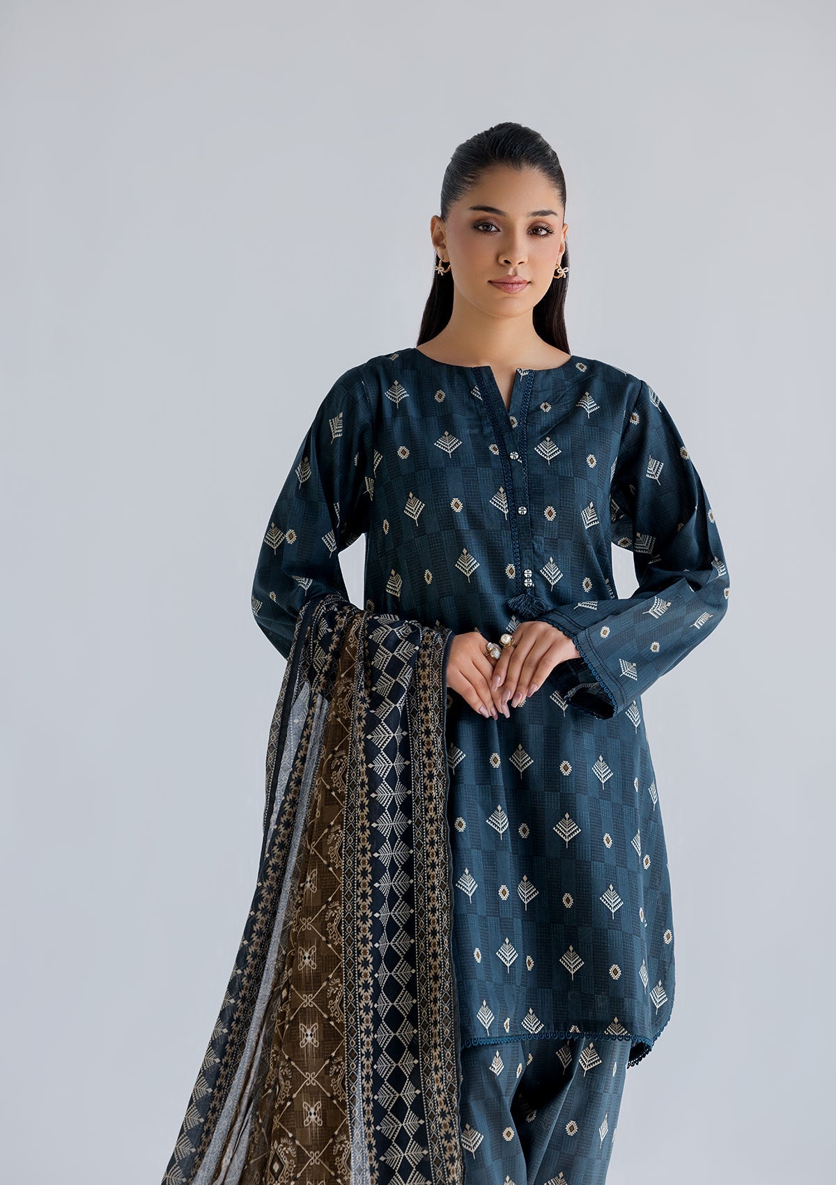 PRINTED LAWN BT006760-DPG