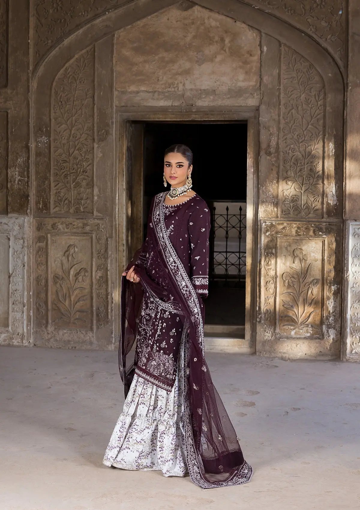 Embroidered Organza BT-25-01 Bin Tayyab