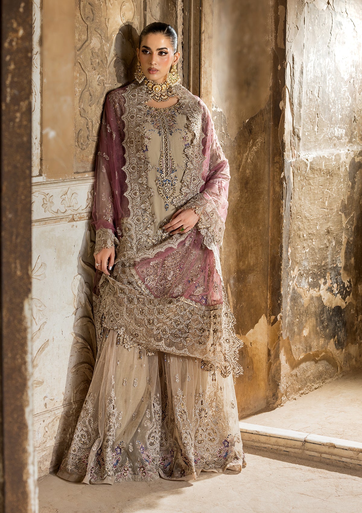 Embroidered Net BT006658-BGE