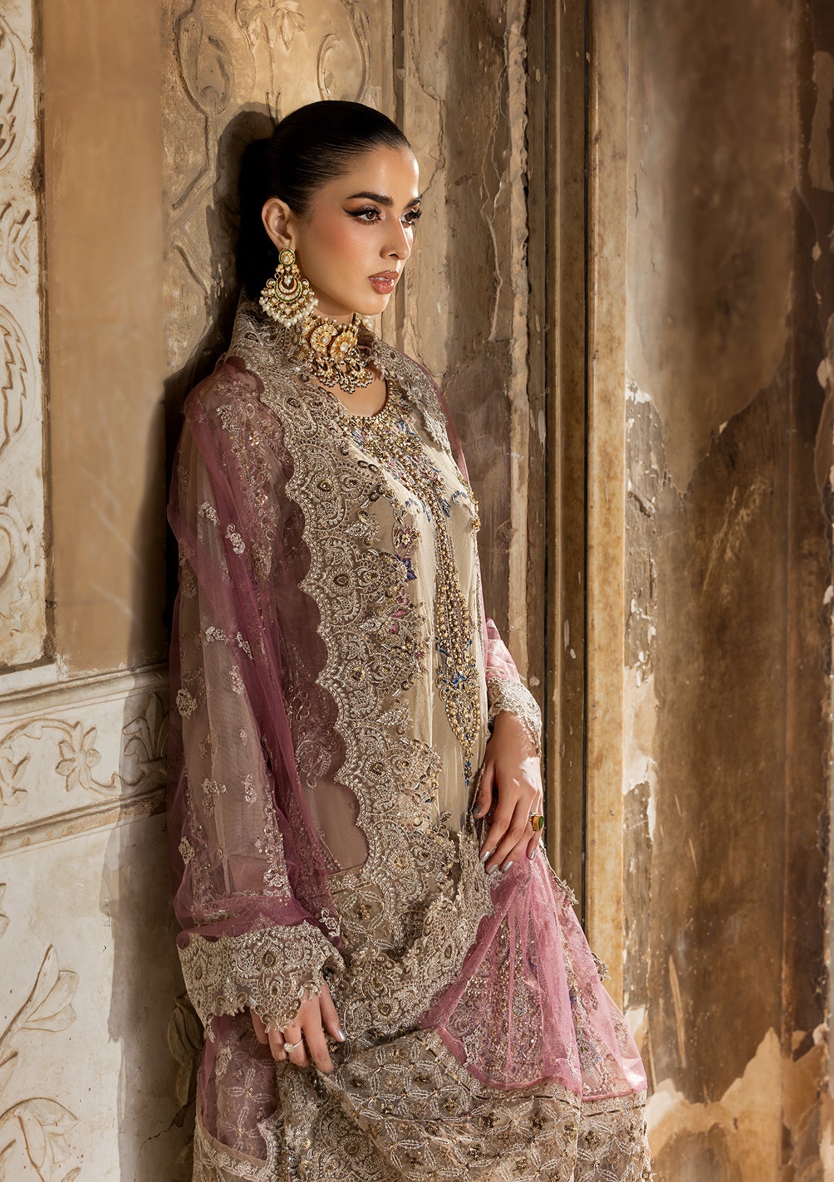 Embroidered Net BT006658-BGE