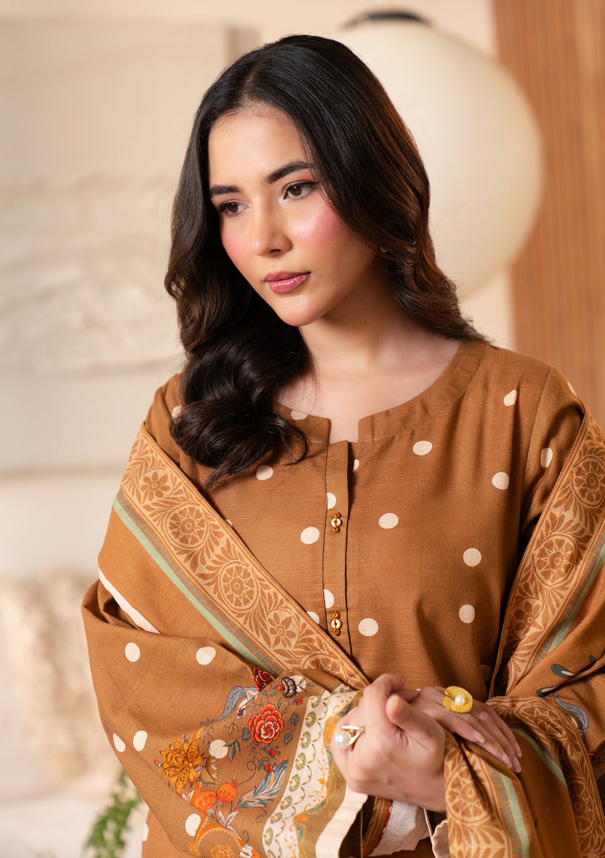 PRINTED KHADDAR BT006966-MRD