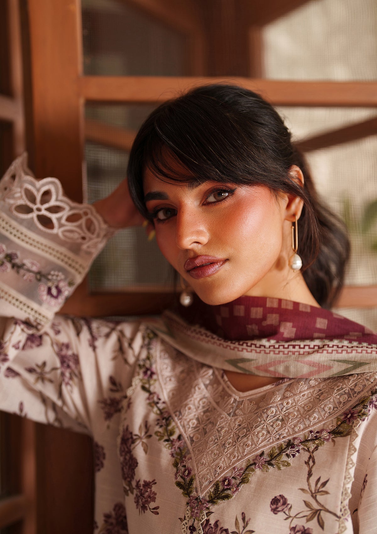 Embroidered Khaddar BT6565-SKPR Bin Tayyab