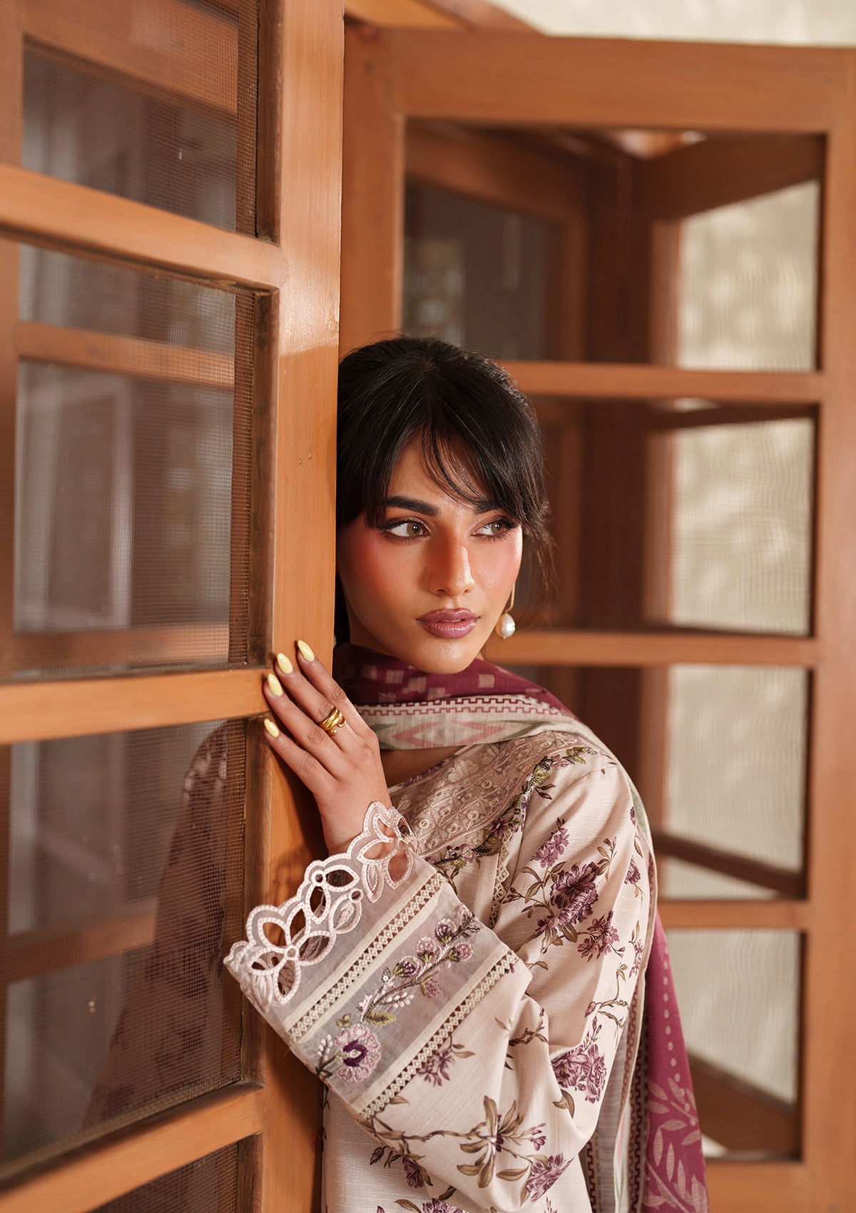 Embroidered Khaddar BT6565-SKPR Bin Tayyab