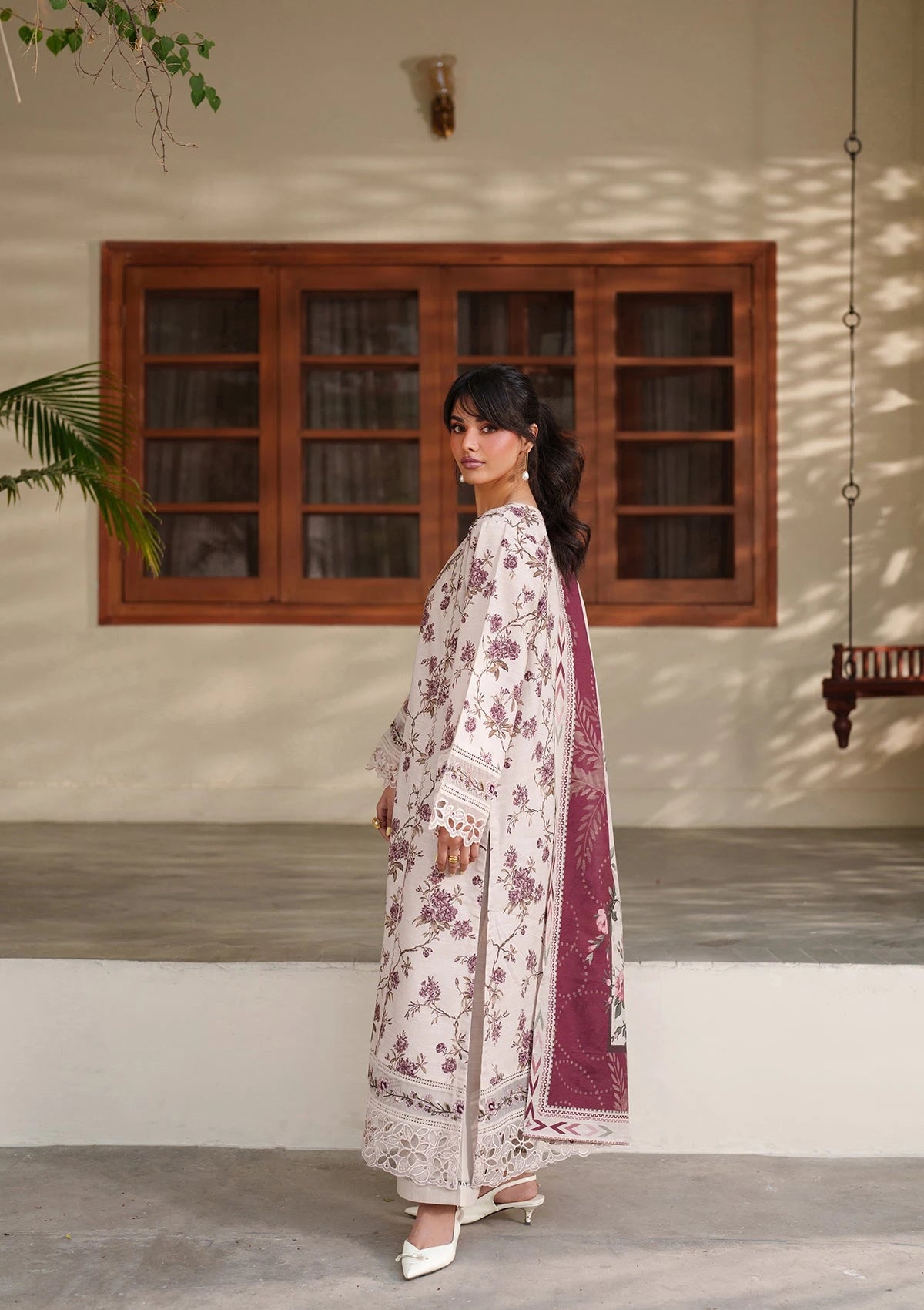 Embroidered Khaddar BT6565-SKPR Bin Tayyab