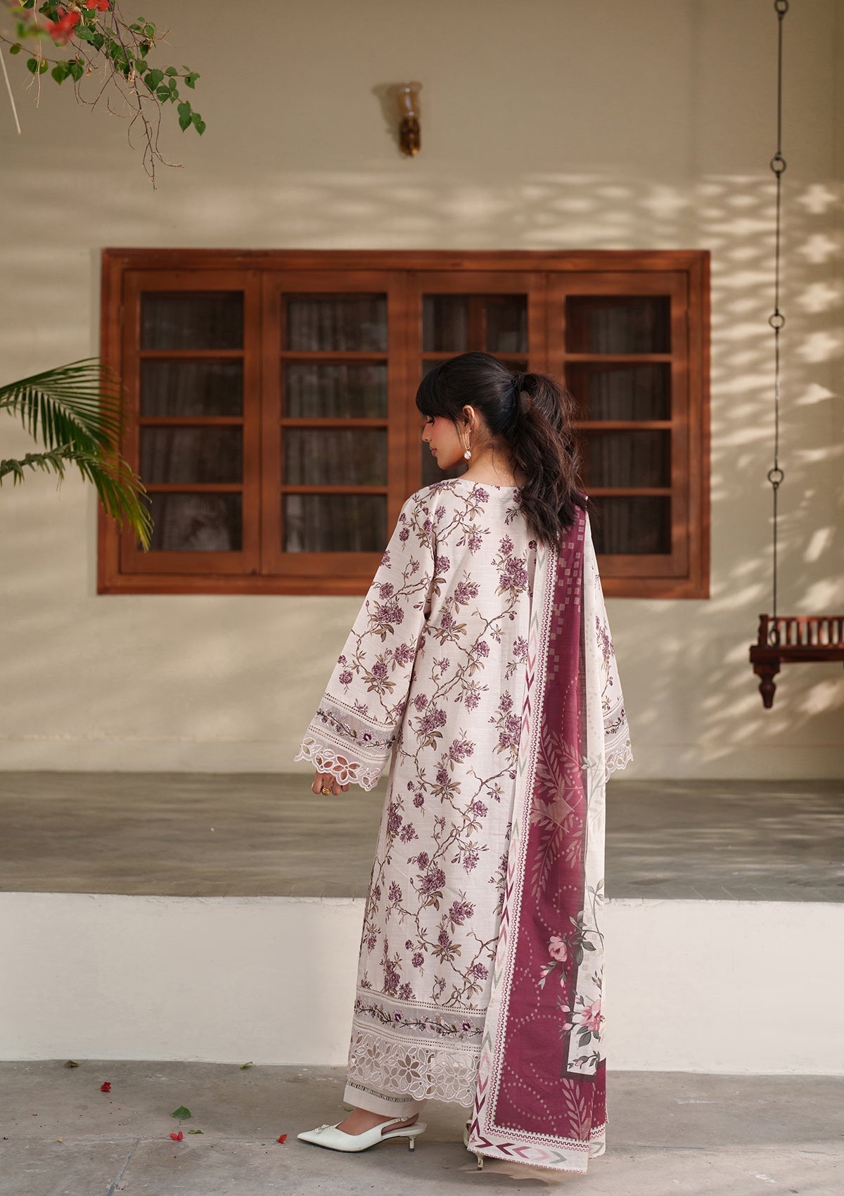 Embroidered Khaddar BT6565-SKPR Bin Tayyab