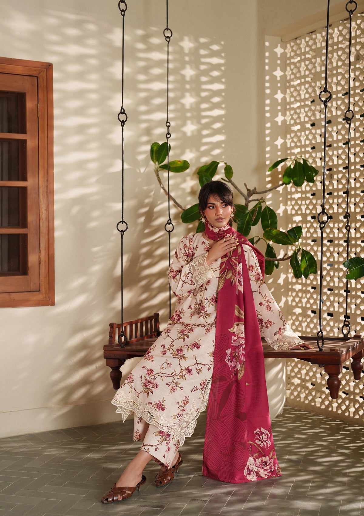 Embroidered Khaddar BT6552-SKPR Bin Tayyab