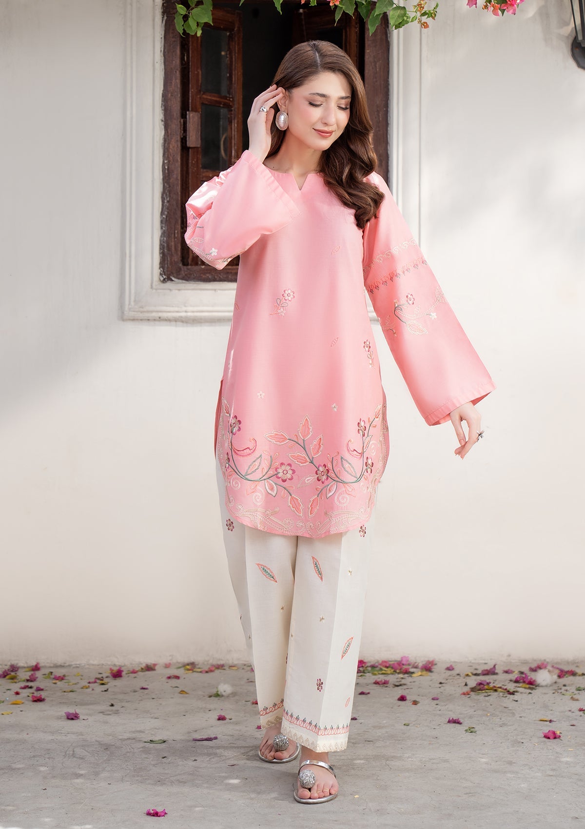 EMBROIDERED COTTON BT006749-BPK