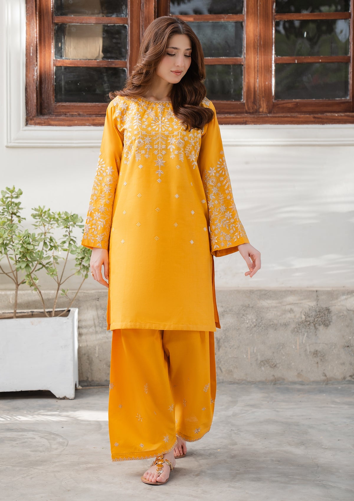 EMBROIDERED COTTON BT006831-MRD
