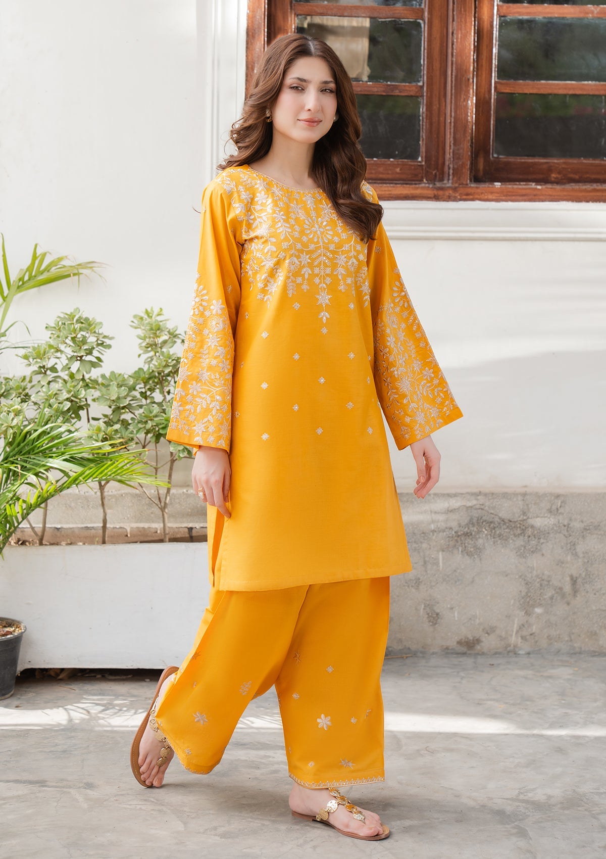 EMBROIDERED COTTON BT006831-MRD