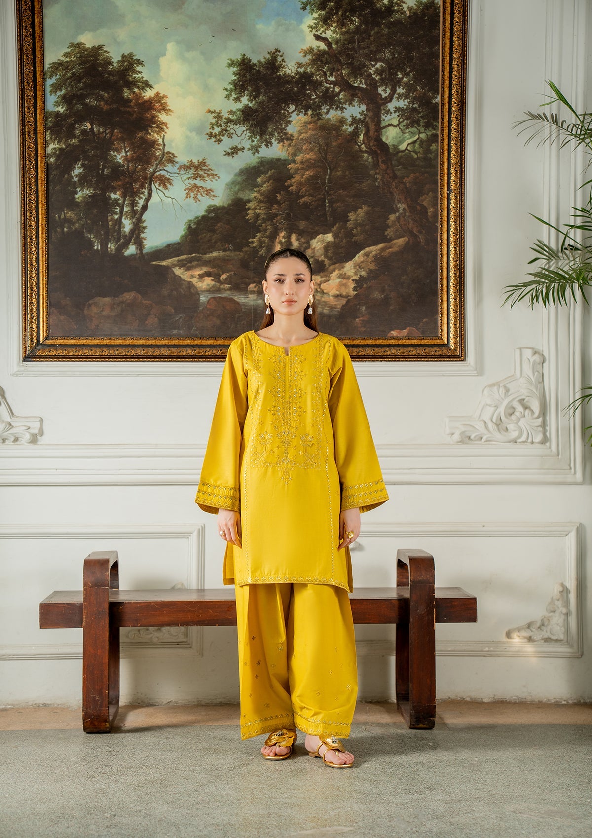 EMBROIDERED COTTON BT006749-MRD