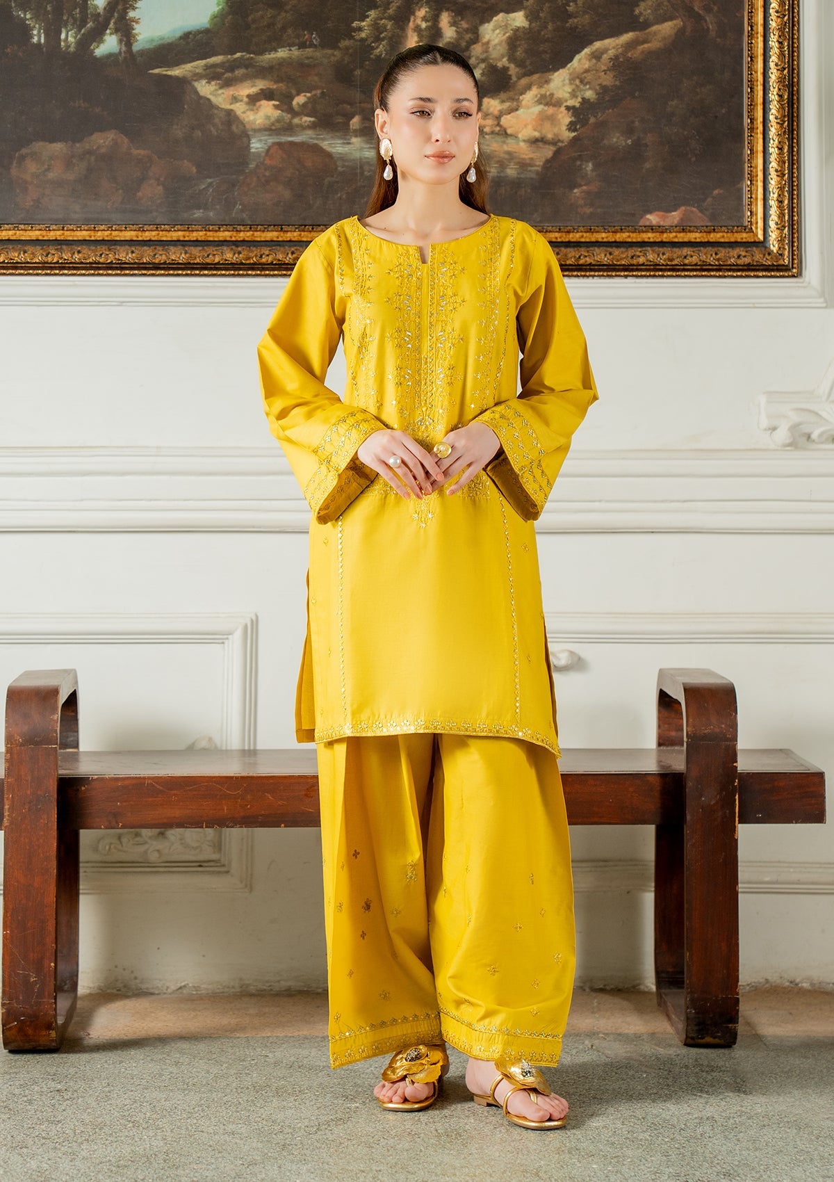 EMBROIDERED COTTON BT006749-MRD