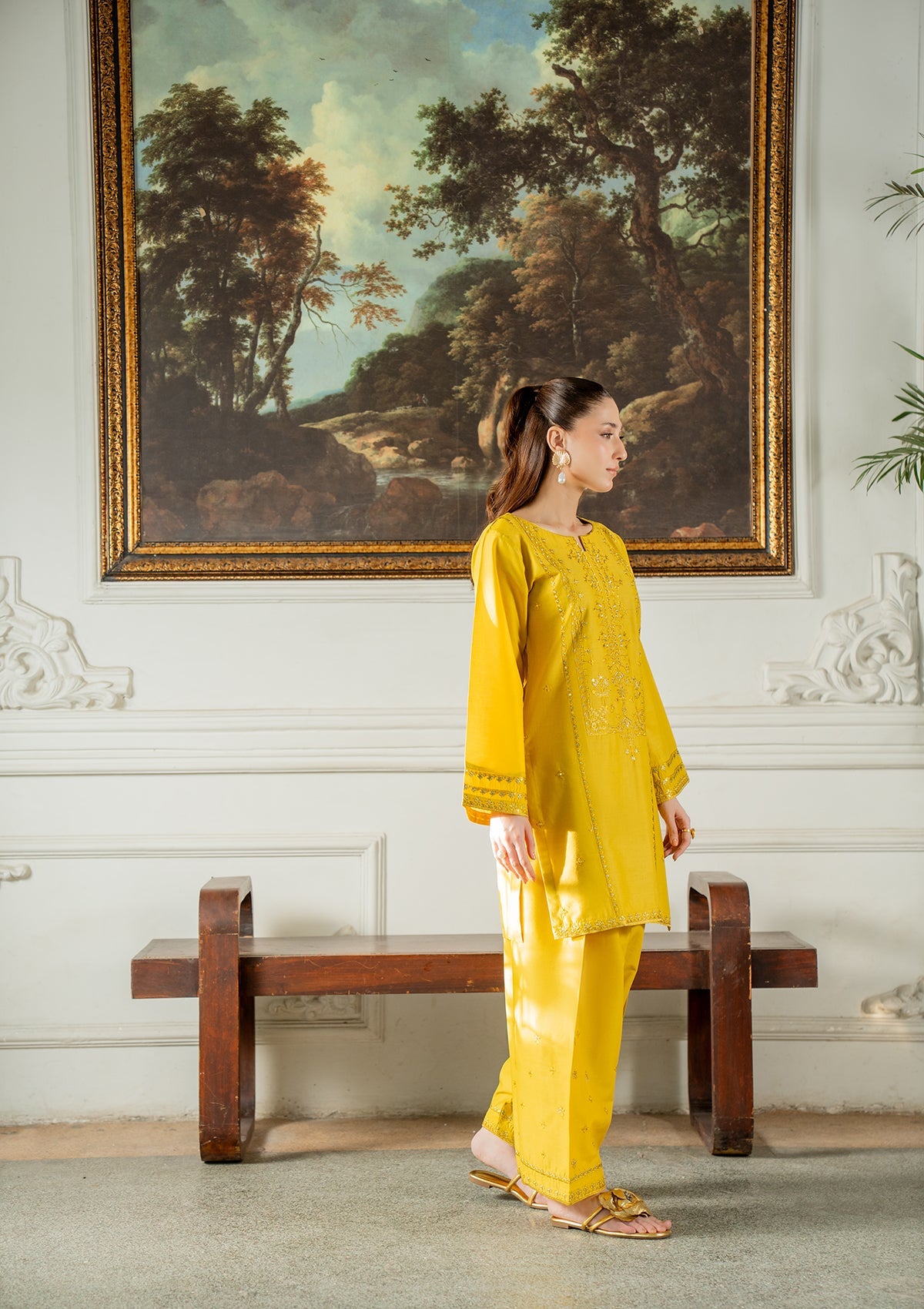 EMBROIDERED COTTON BT006749-MRD